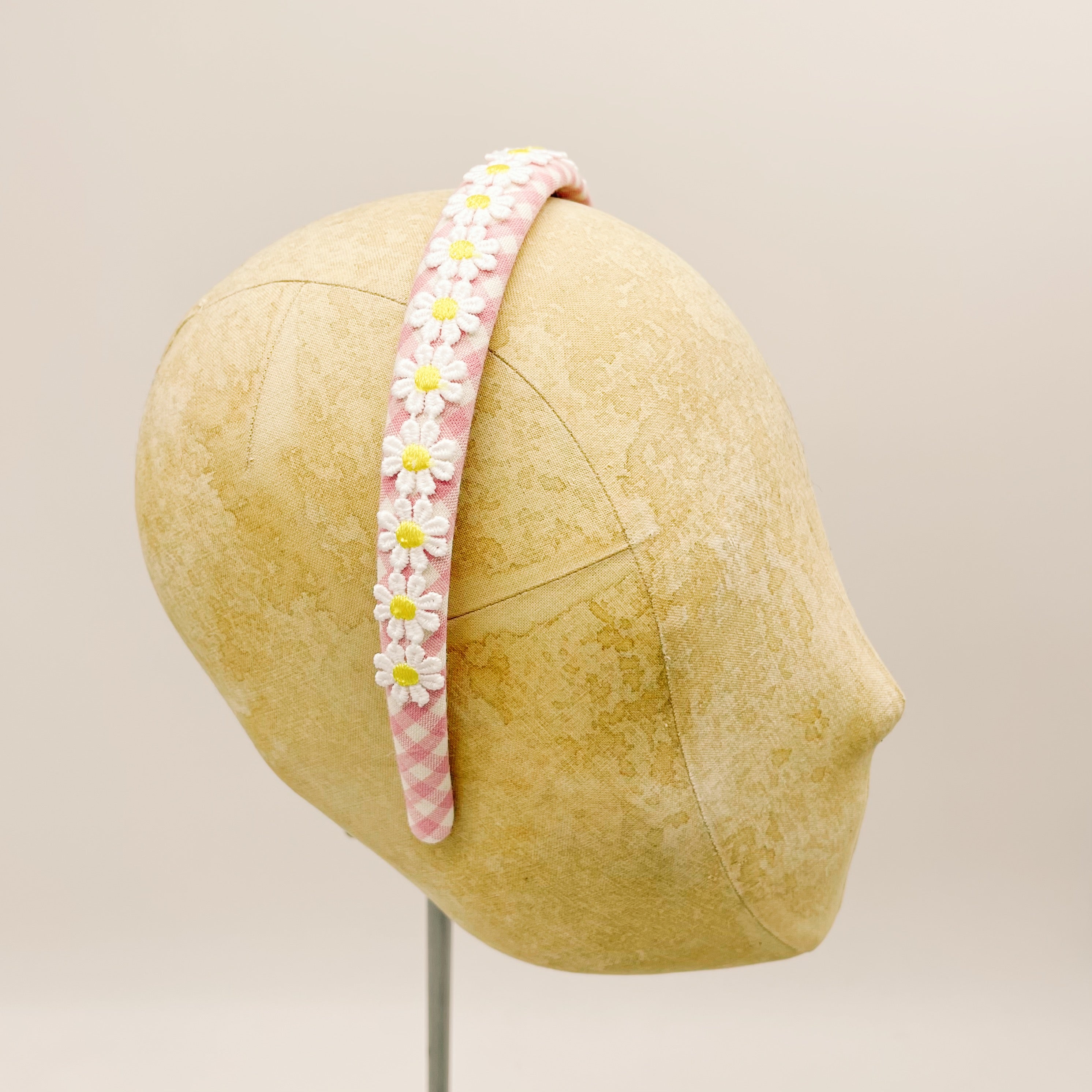Vichy Pink Mini Series Headband #1