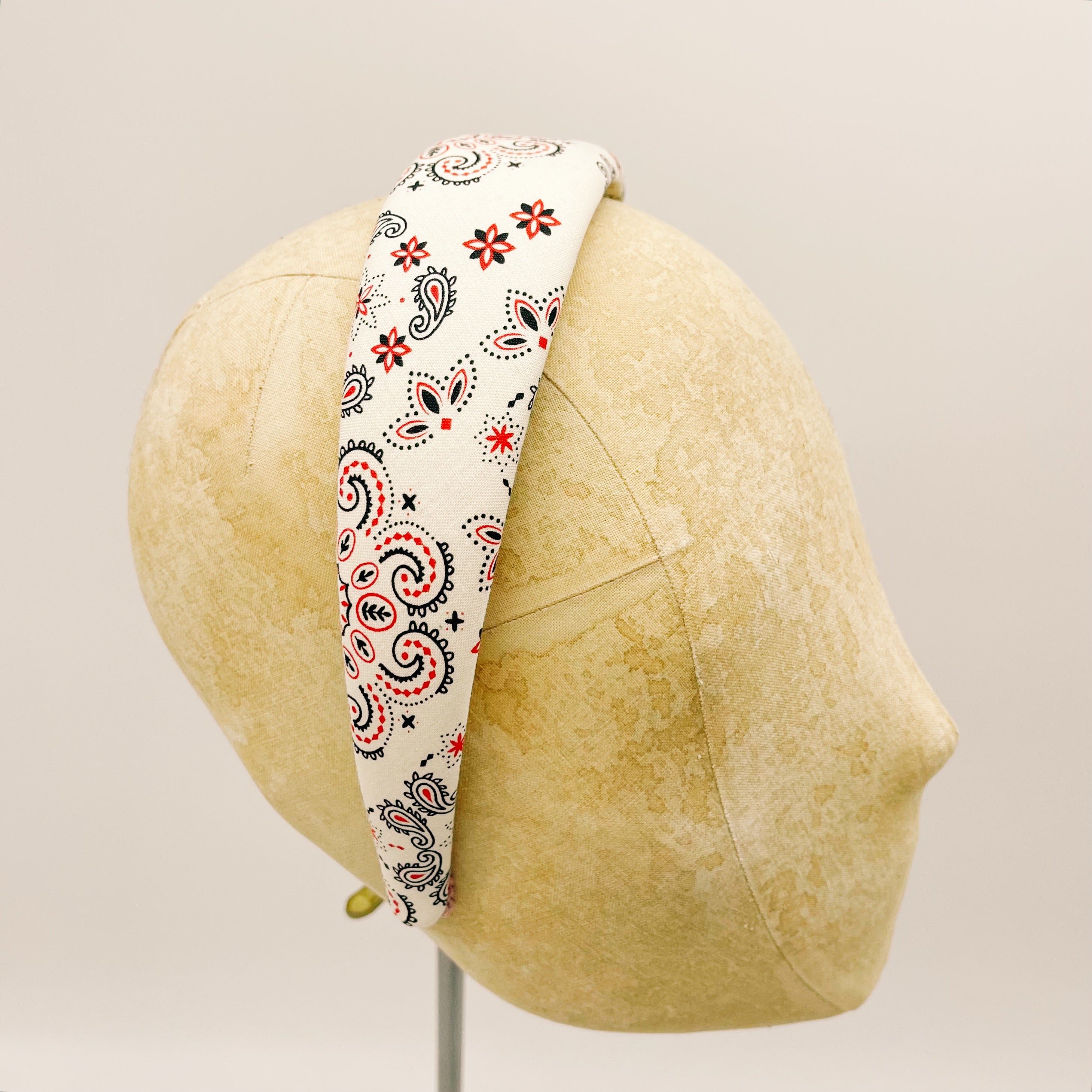 Cerchietto White Japanese Bandana