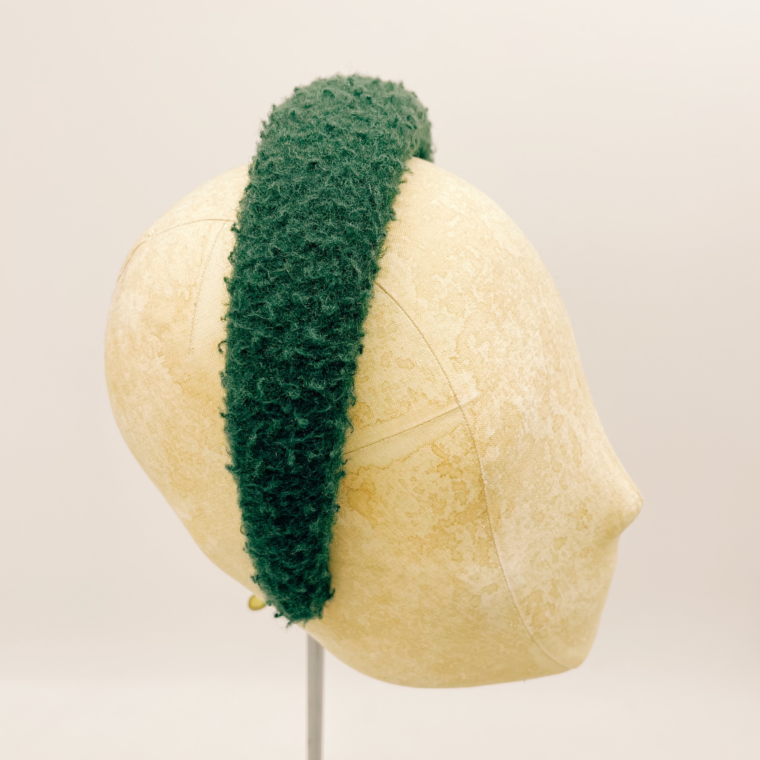 Cerchietto Casentino Verde Loden Padded