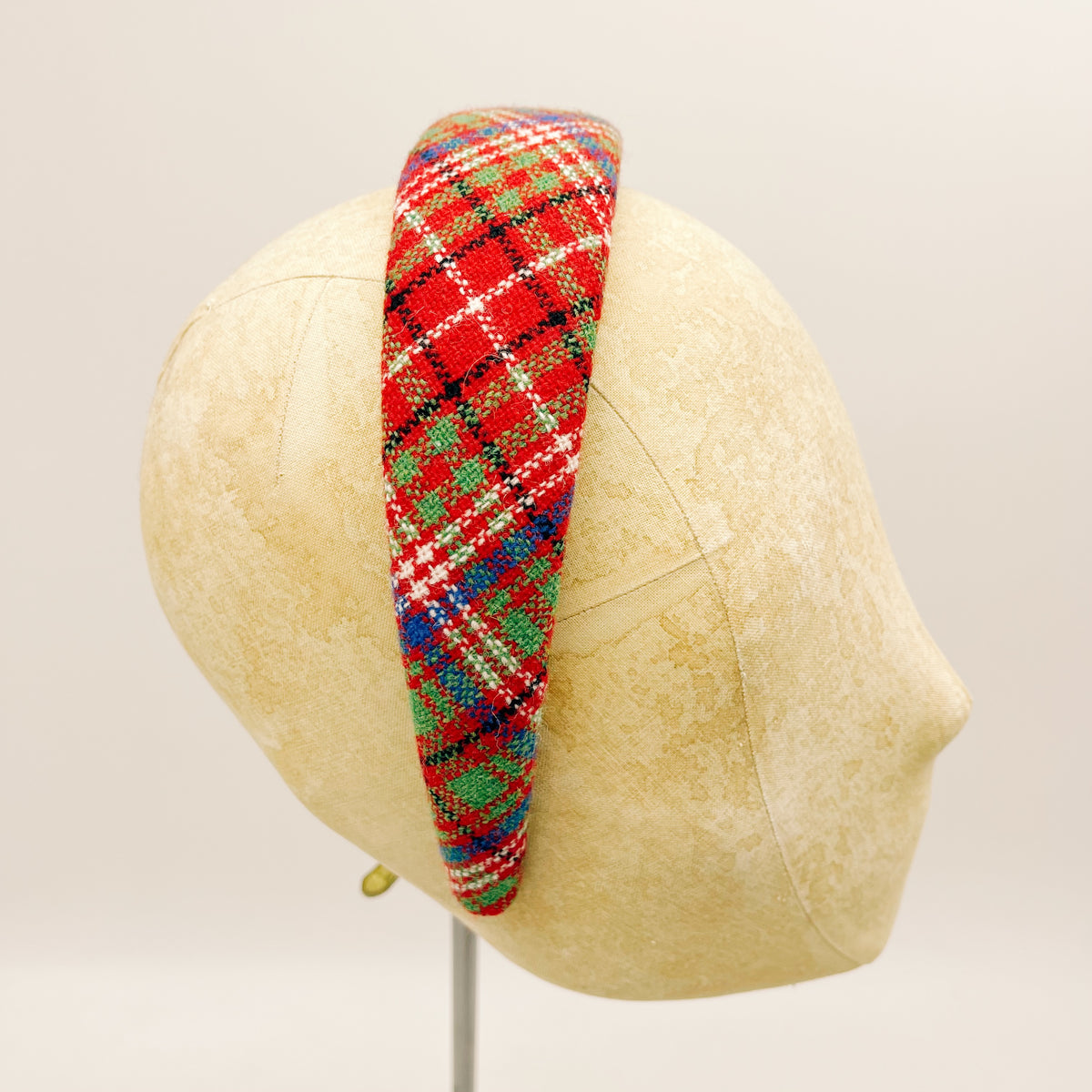 Classic Red Tartan Headband
