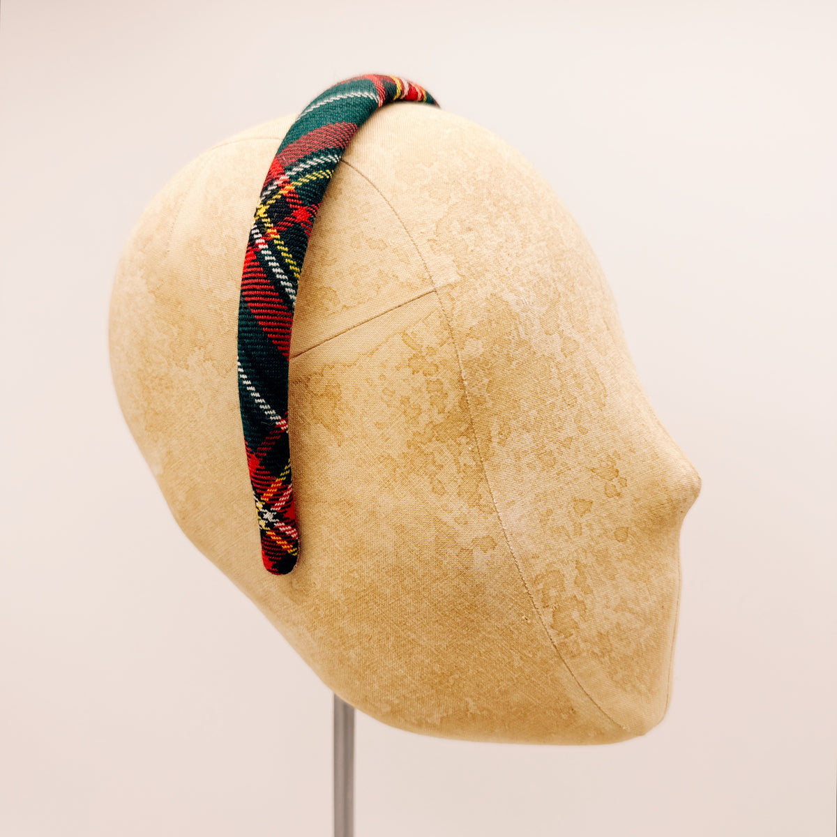 Cerchietto Classic Green Tartan Mini