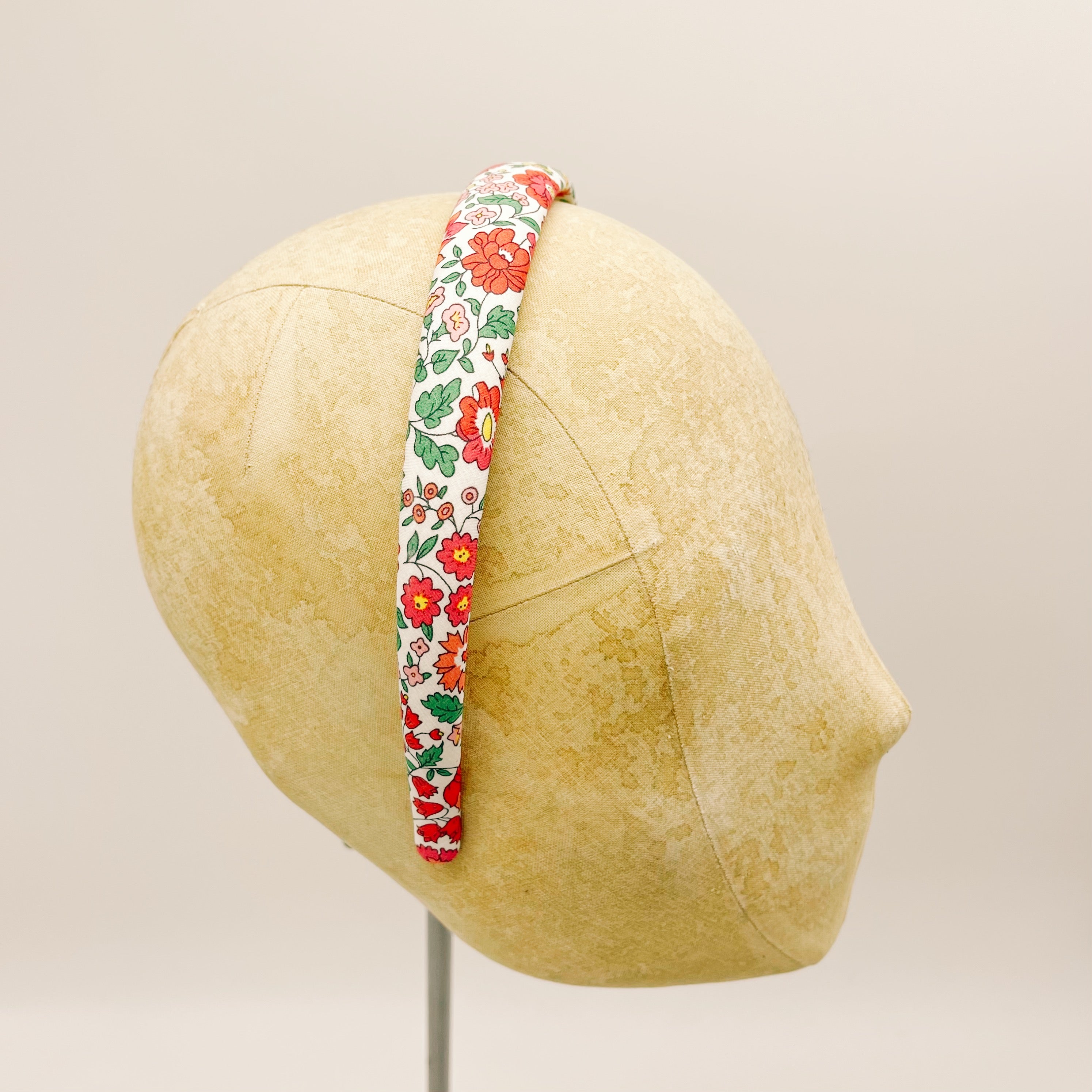 Liberty London Danjo Red Mini Headband