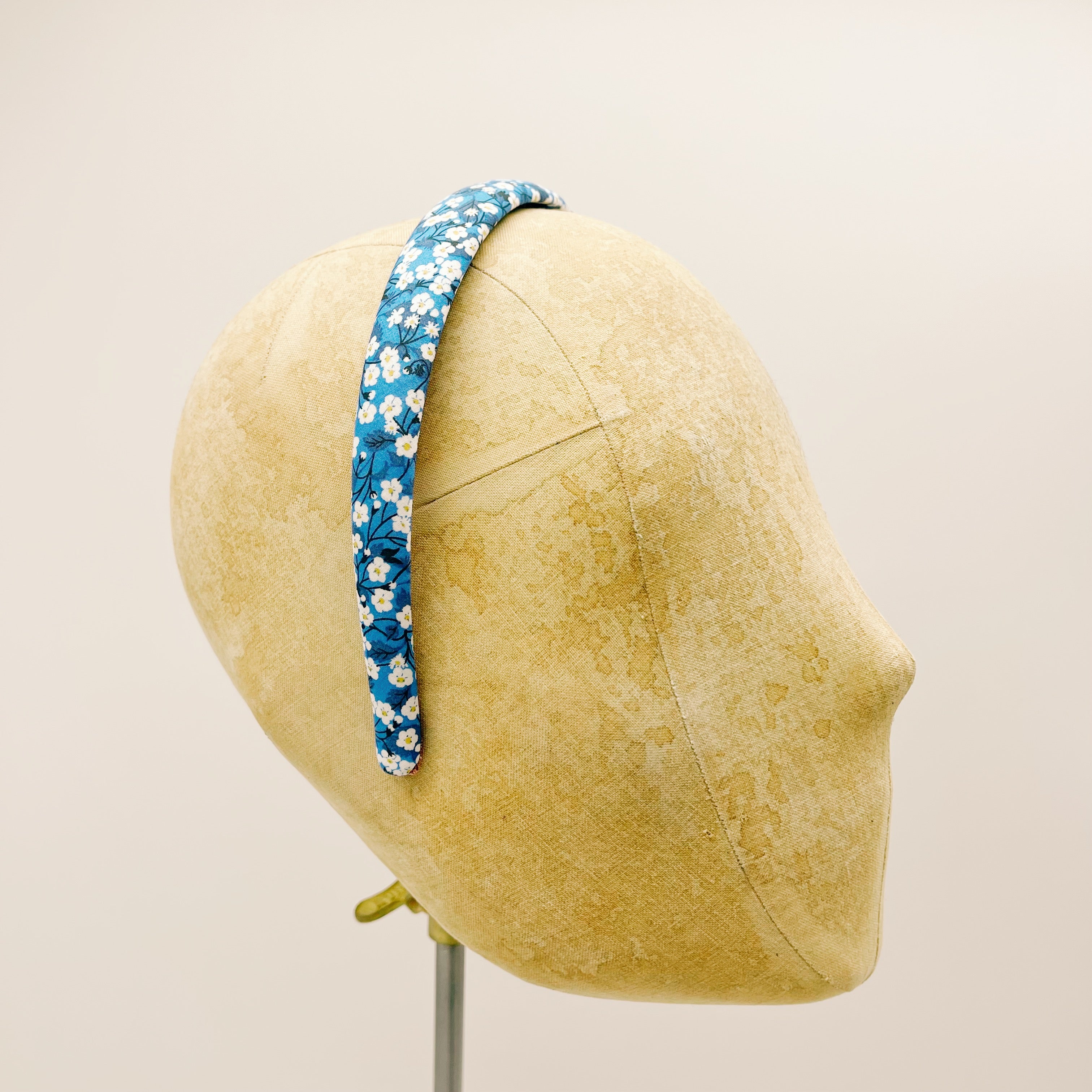 Liberty London Misty Valeria Blue Mini Headband