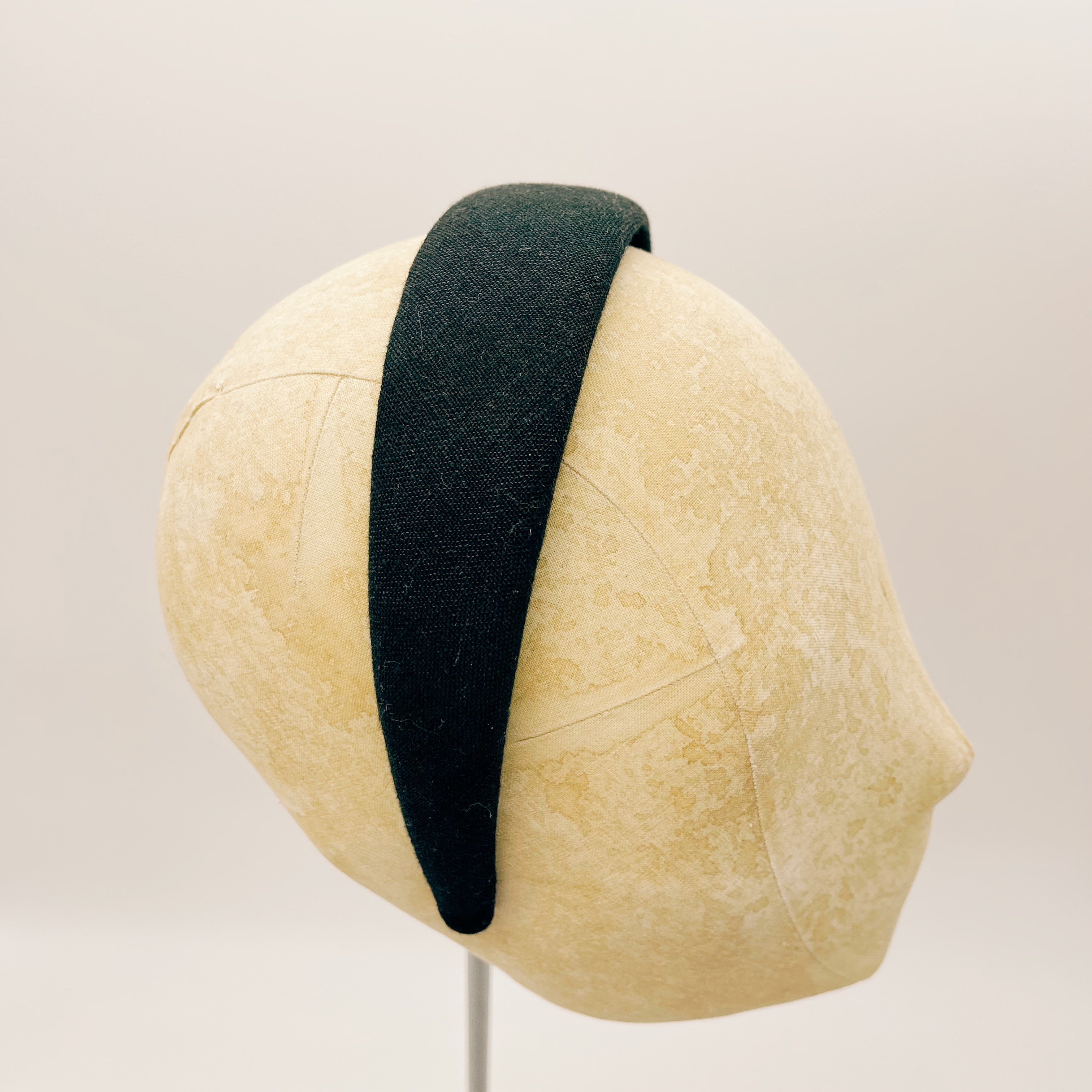 Cerchietto Lino Black