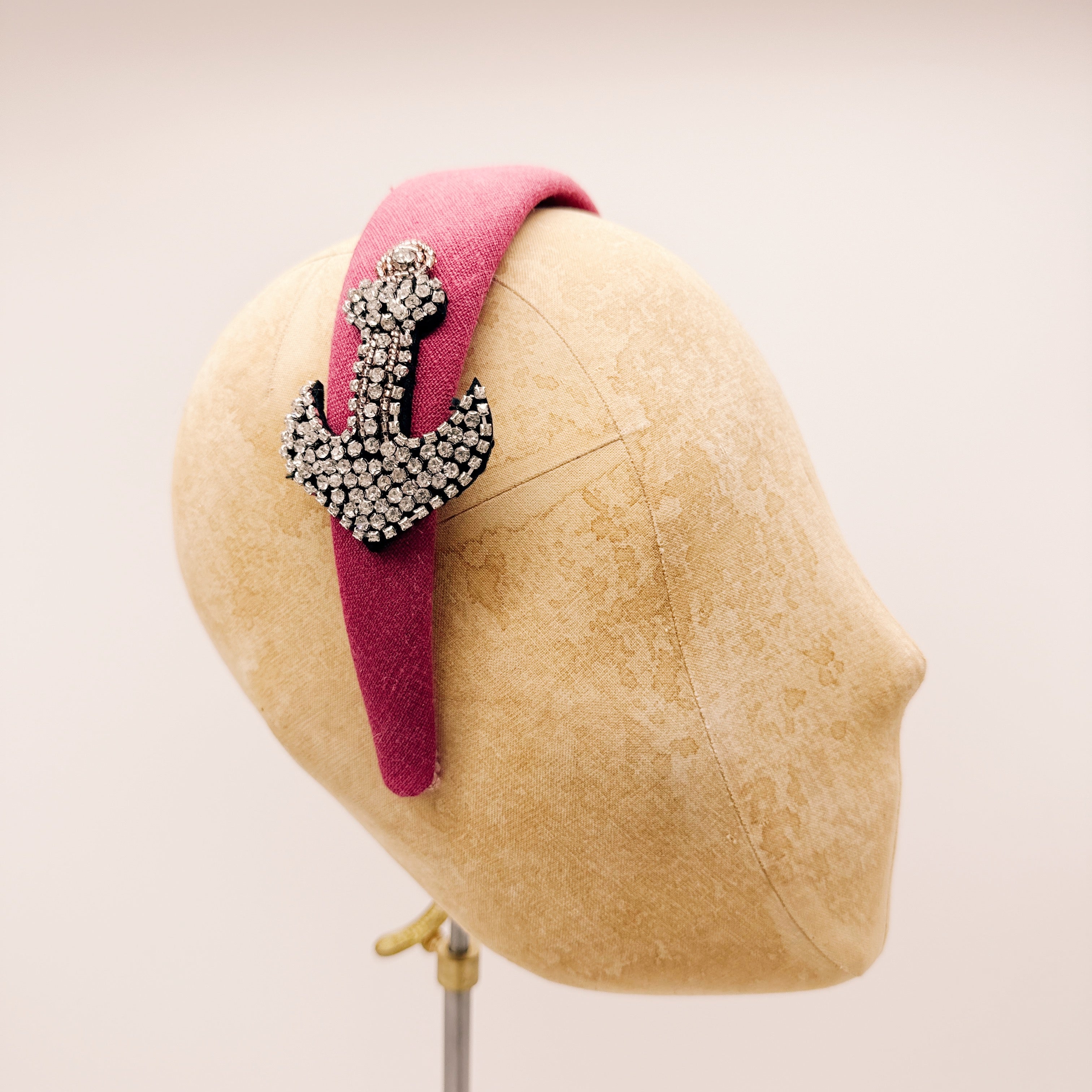 Cerchietto Lino Fuschia Series #5