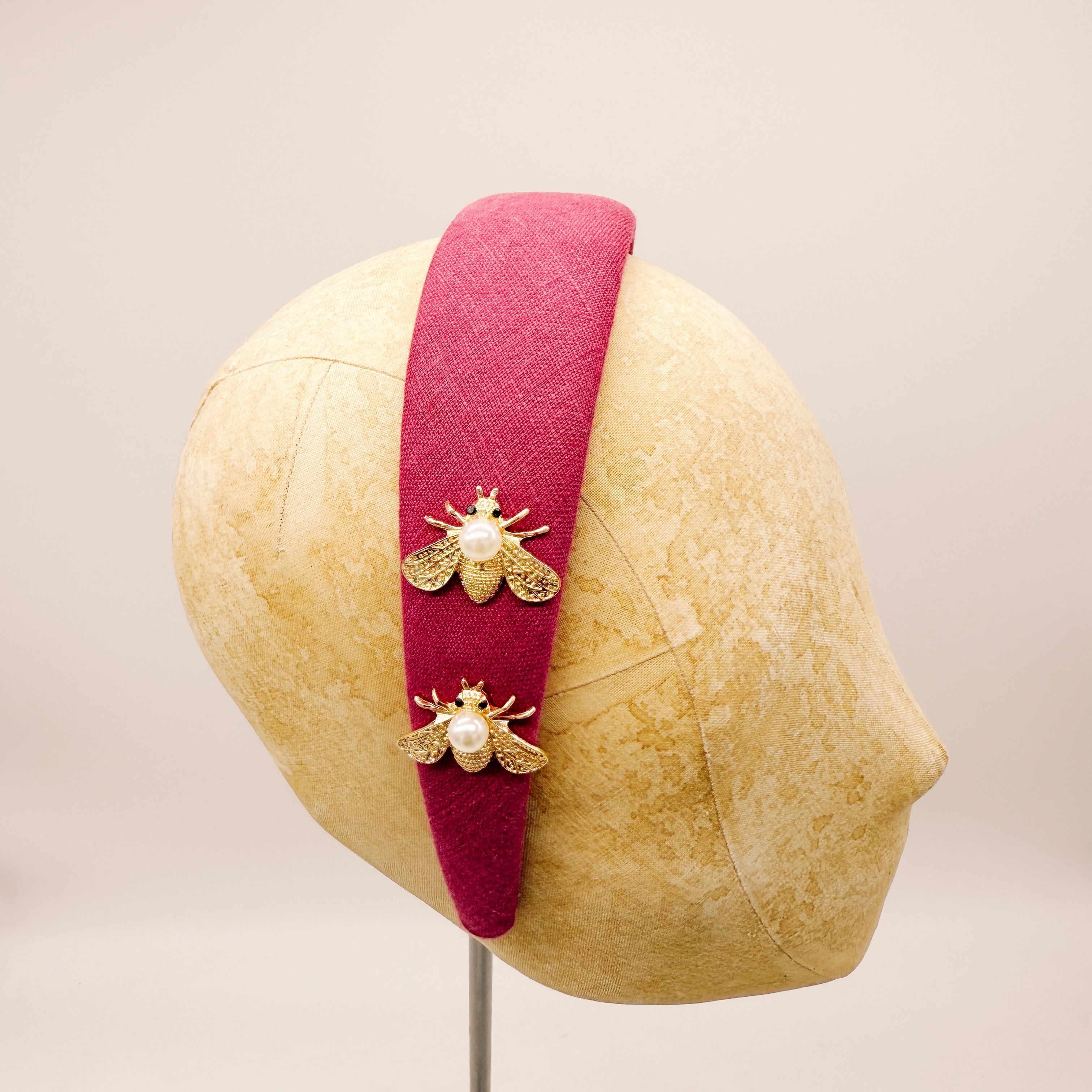 Cerchietto Lino Fuschia Series #3