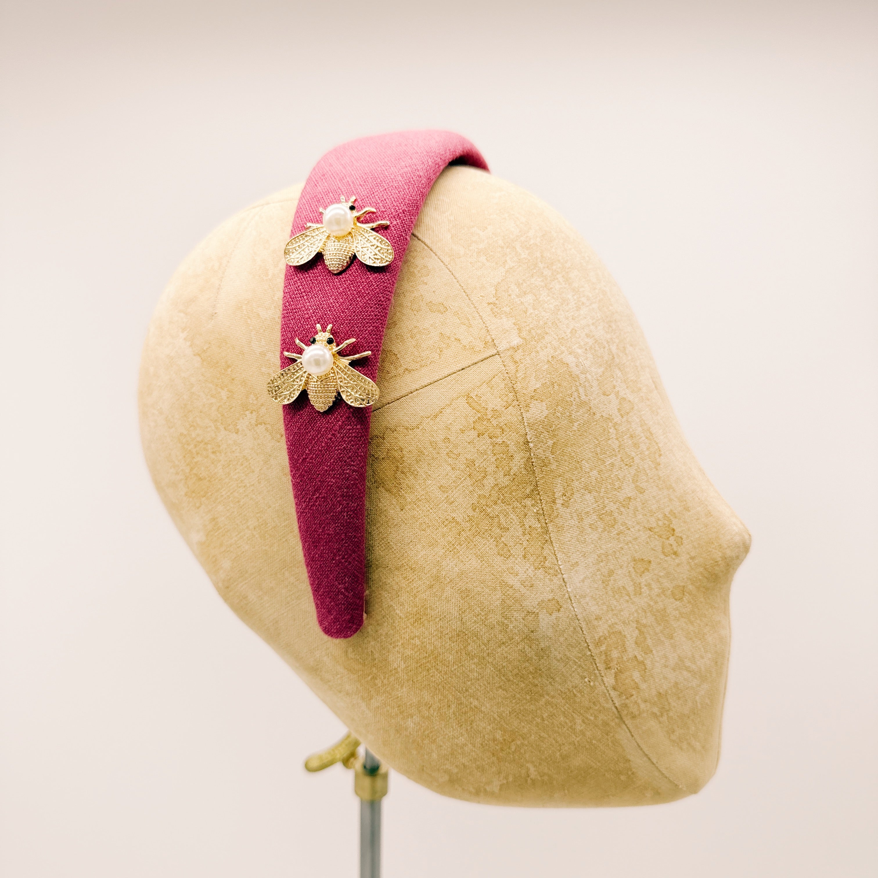 Cerchietto Lino Fuschia Series #3