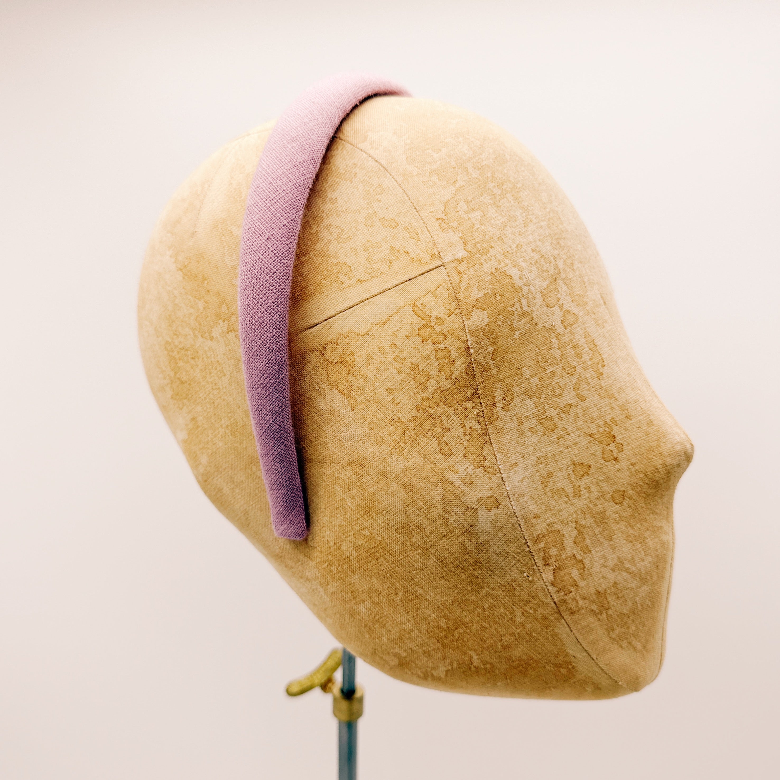 Headband Linen Dusty Rose Mini
