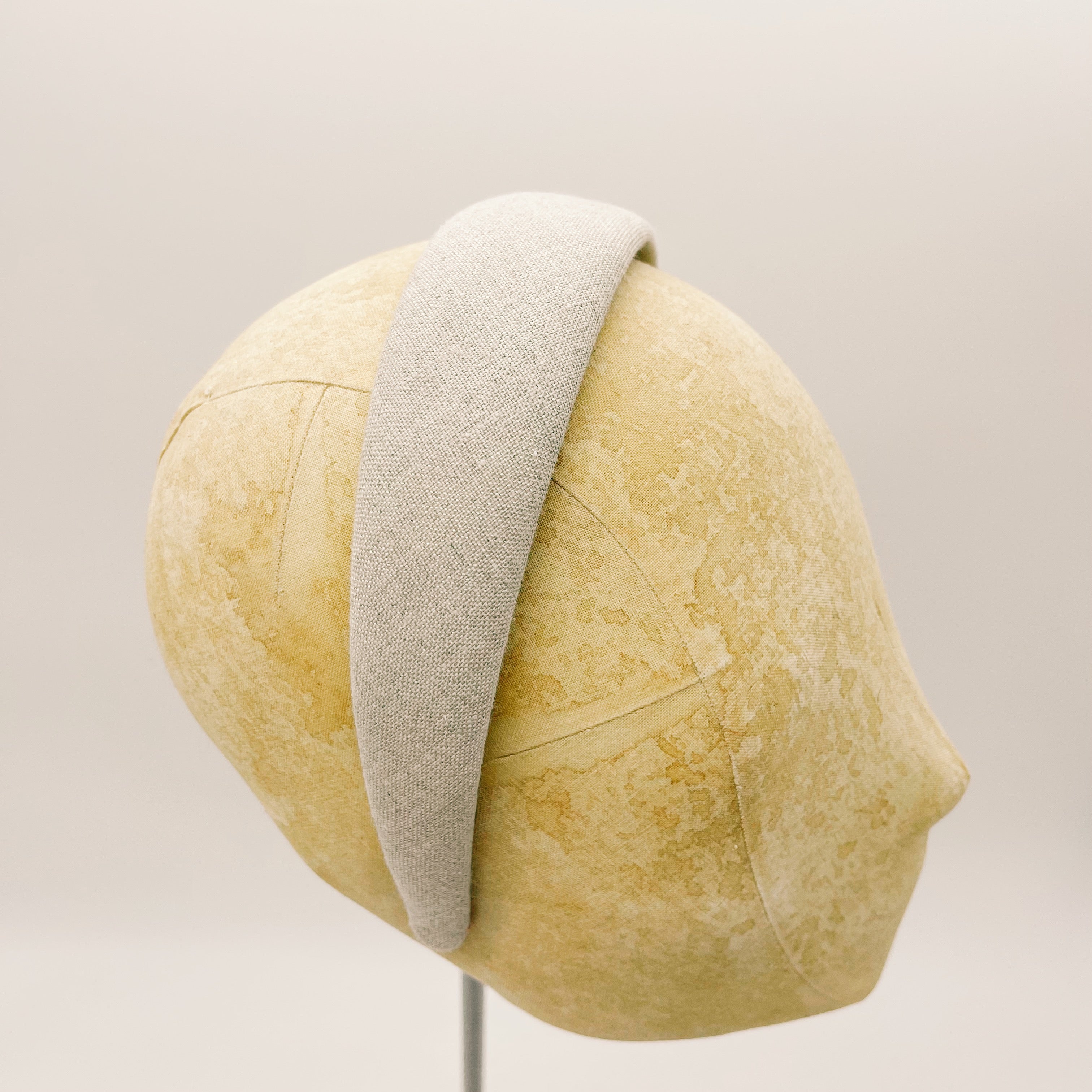 Serre-tête lin naturel clair