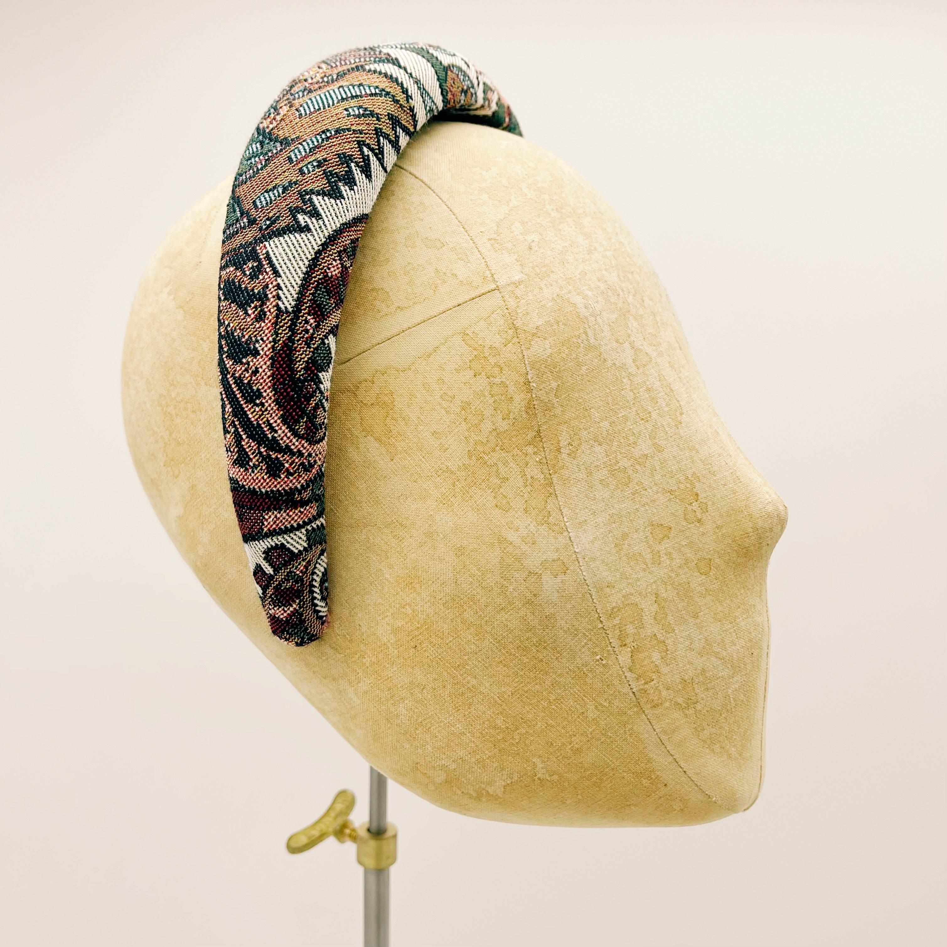 Cerchietto Tapisier Paisley Padded