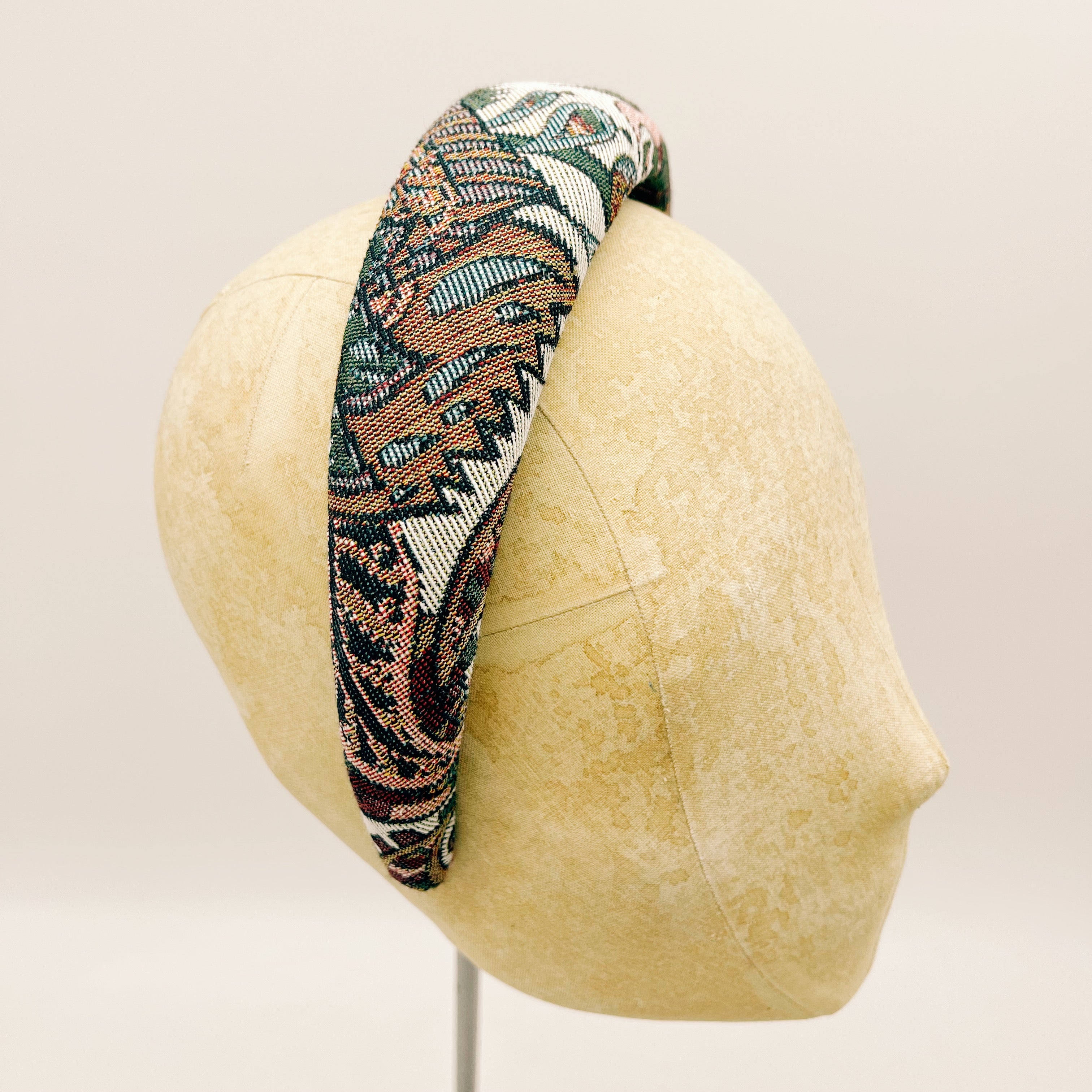 Cerchietto Tapisier Paisley Padded