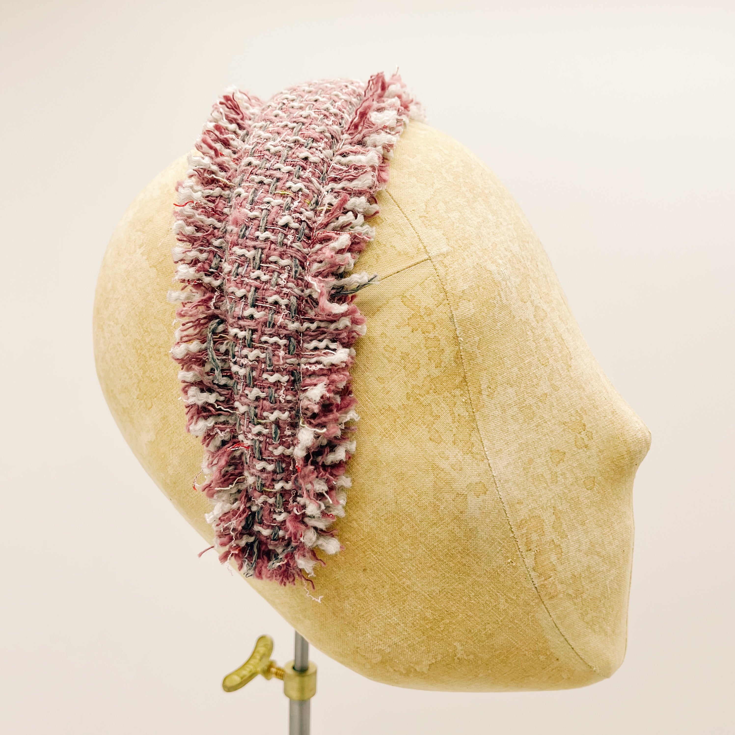 Headband Tweed Fringes No. 6