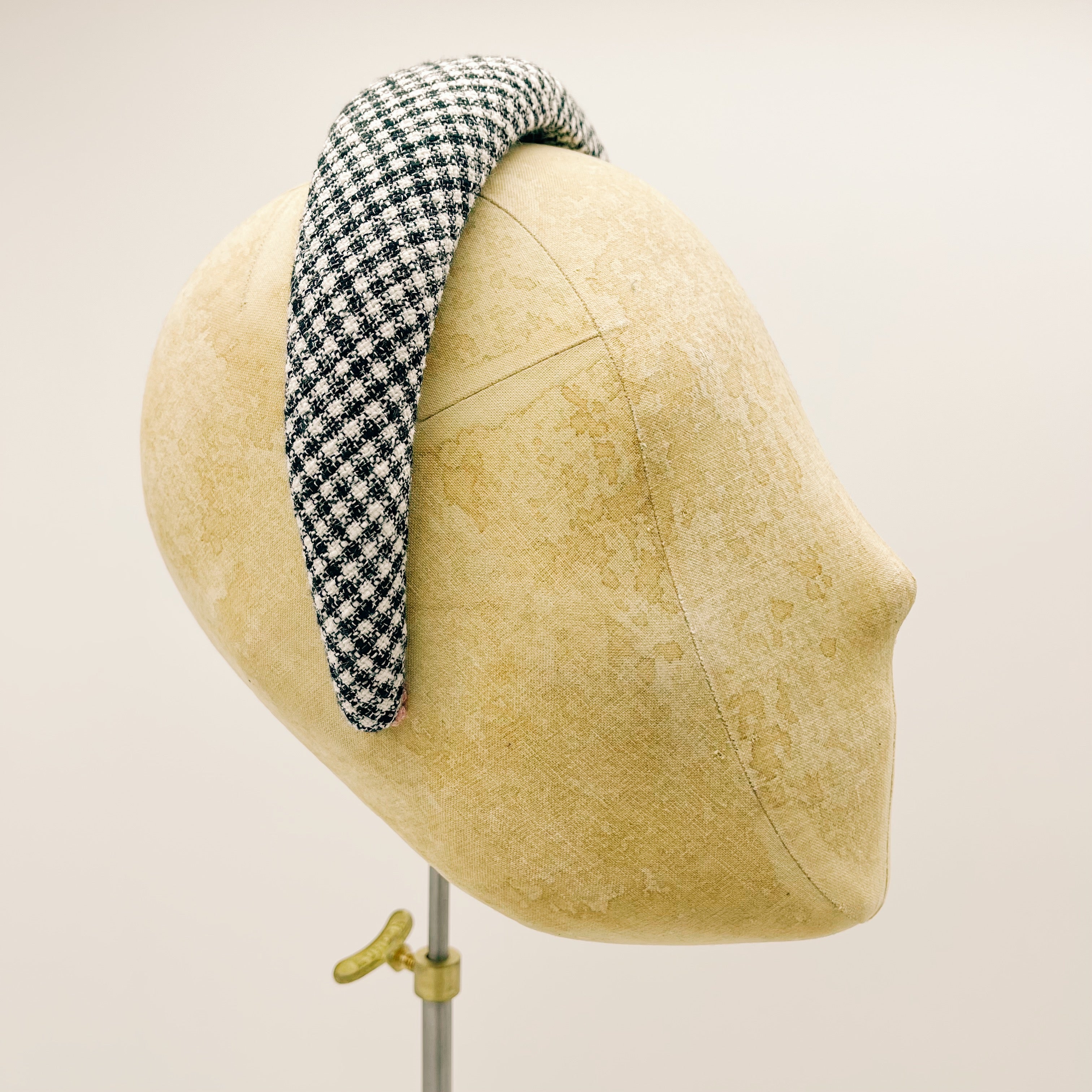 Tweed Padded Headband No. 13