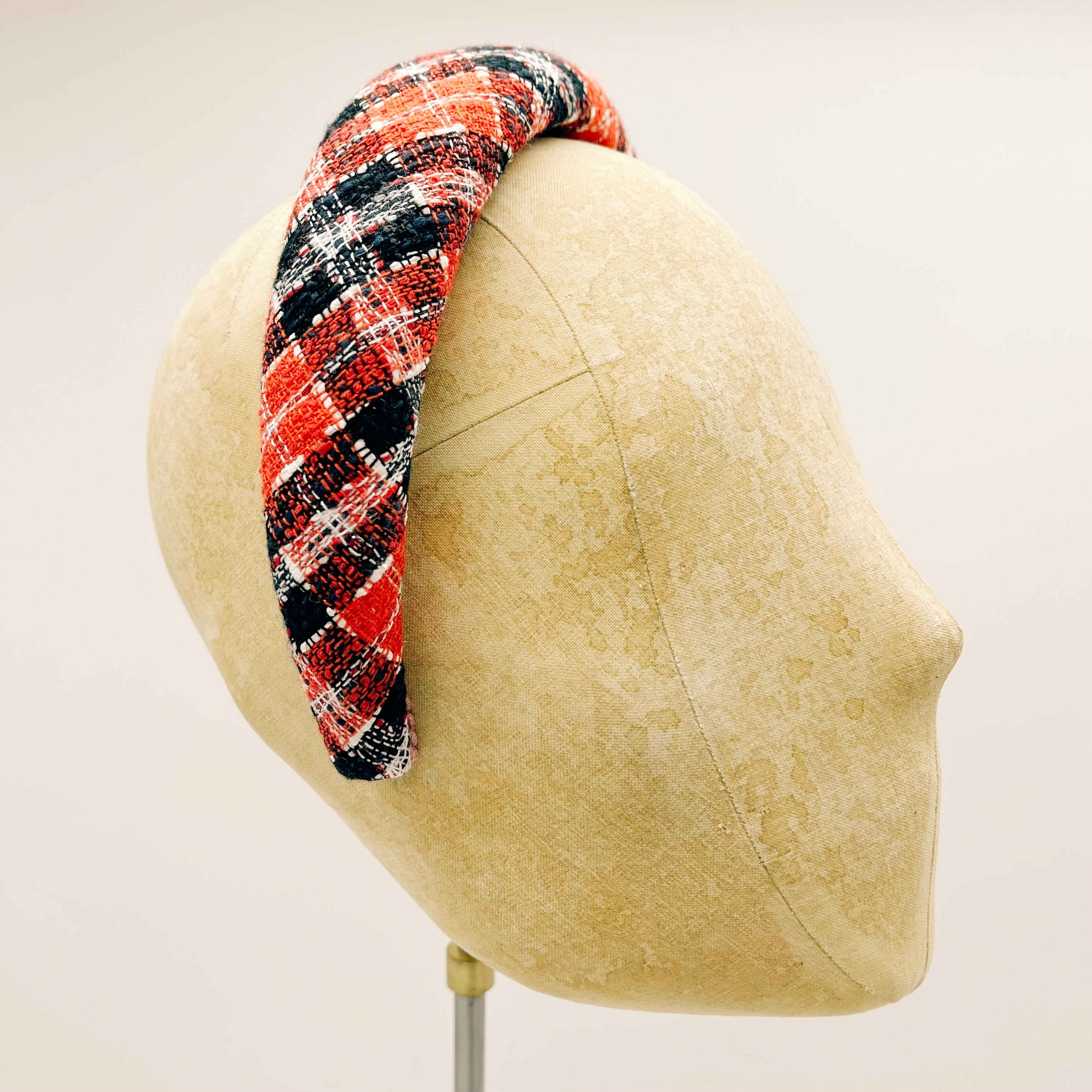 Padded Tweed Headband No. 2