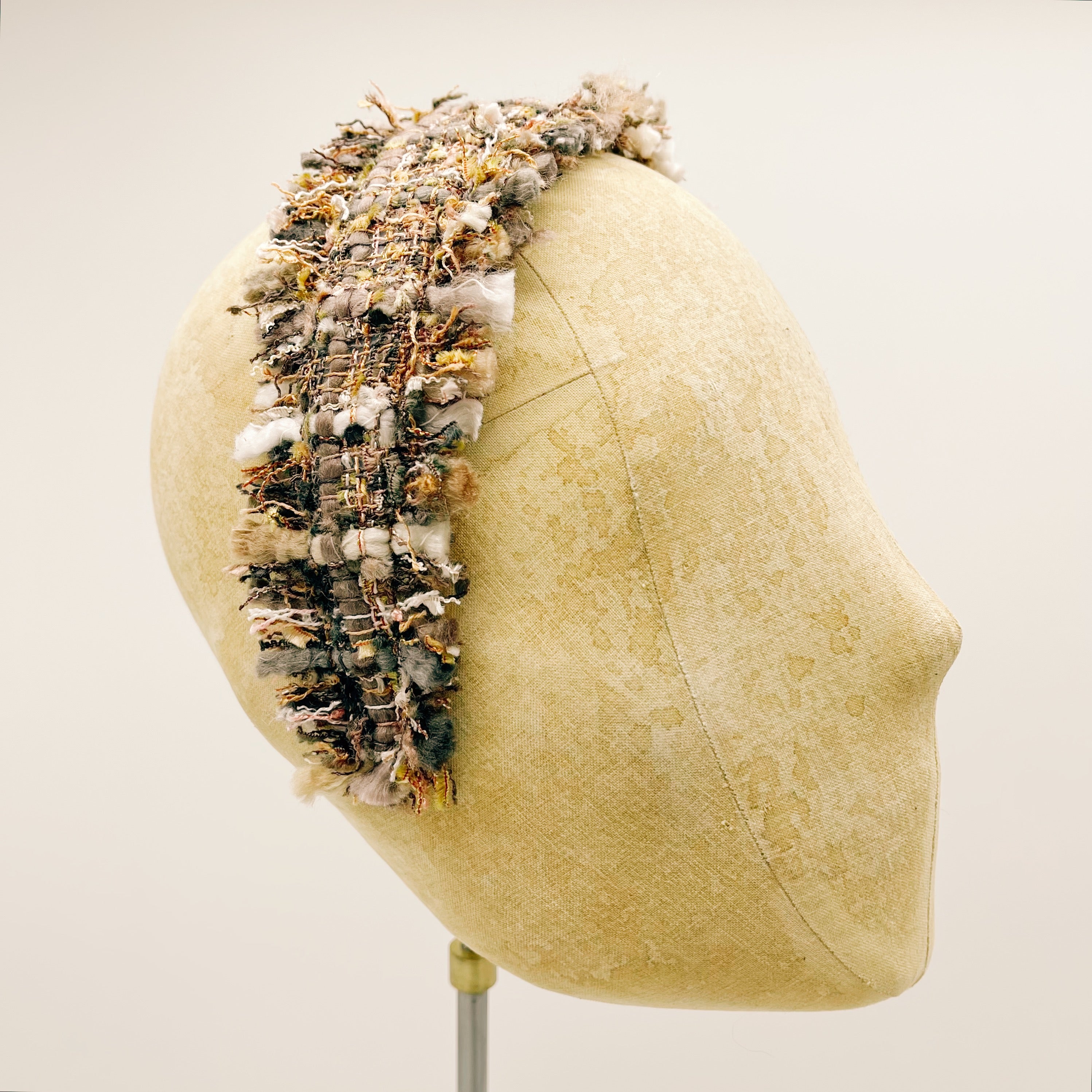 Headband Tweed Fringes No. 9