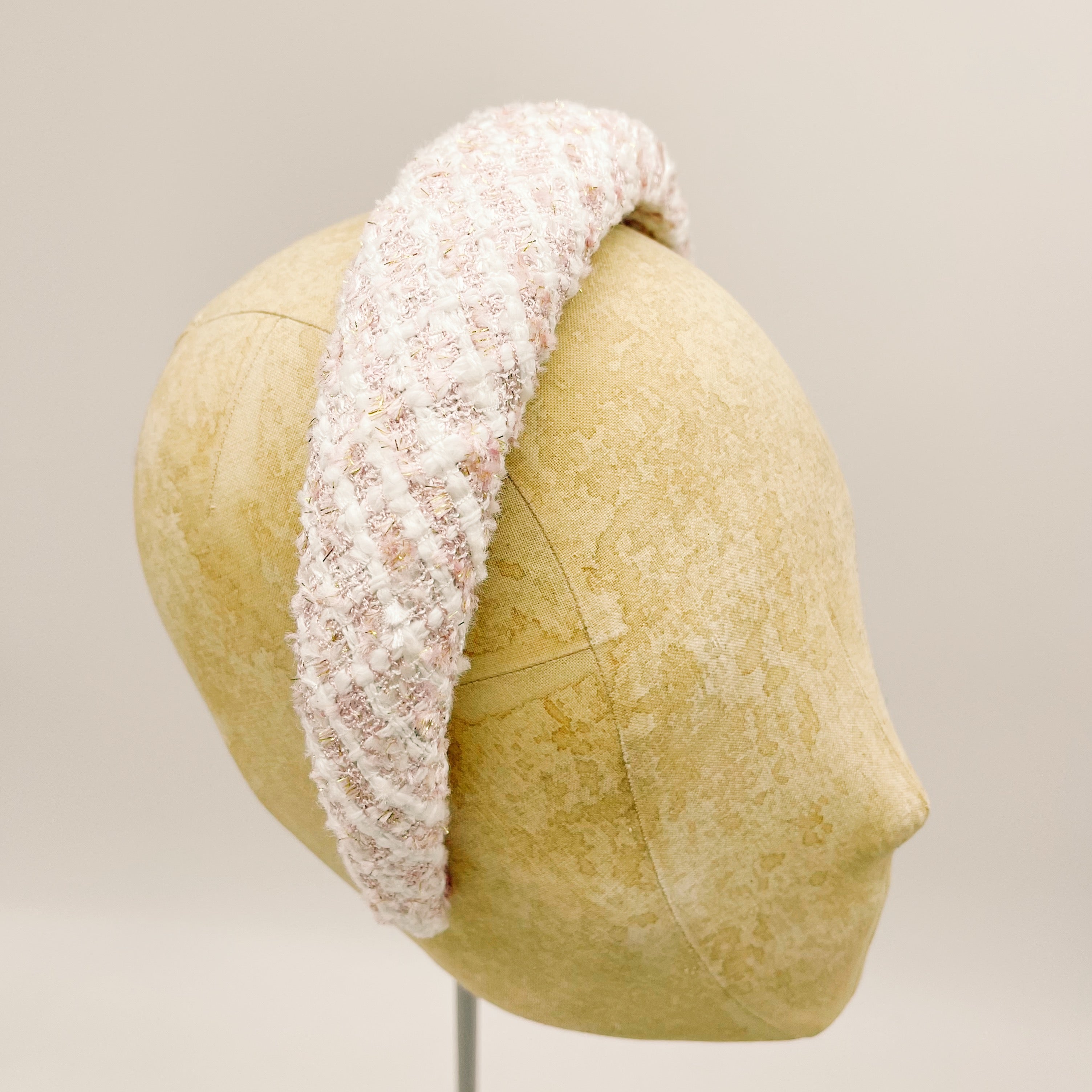 Tweed Padded Headband No. 6