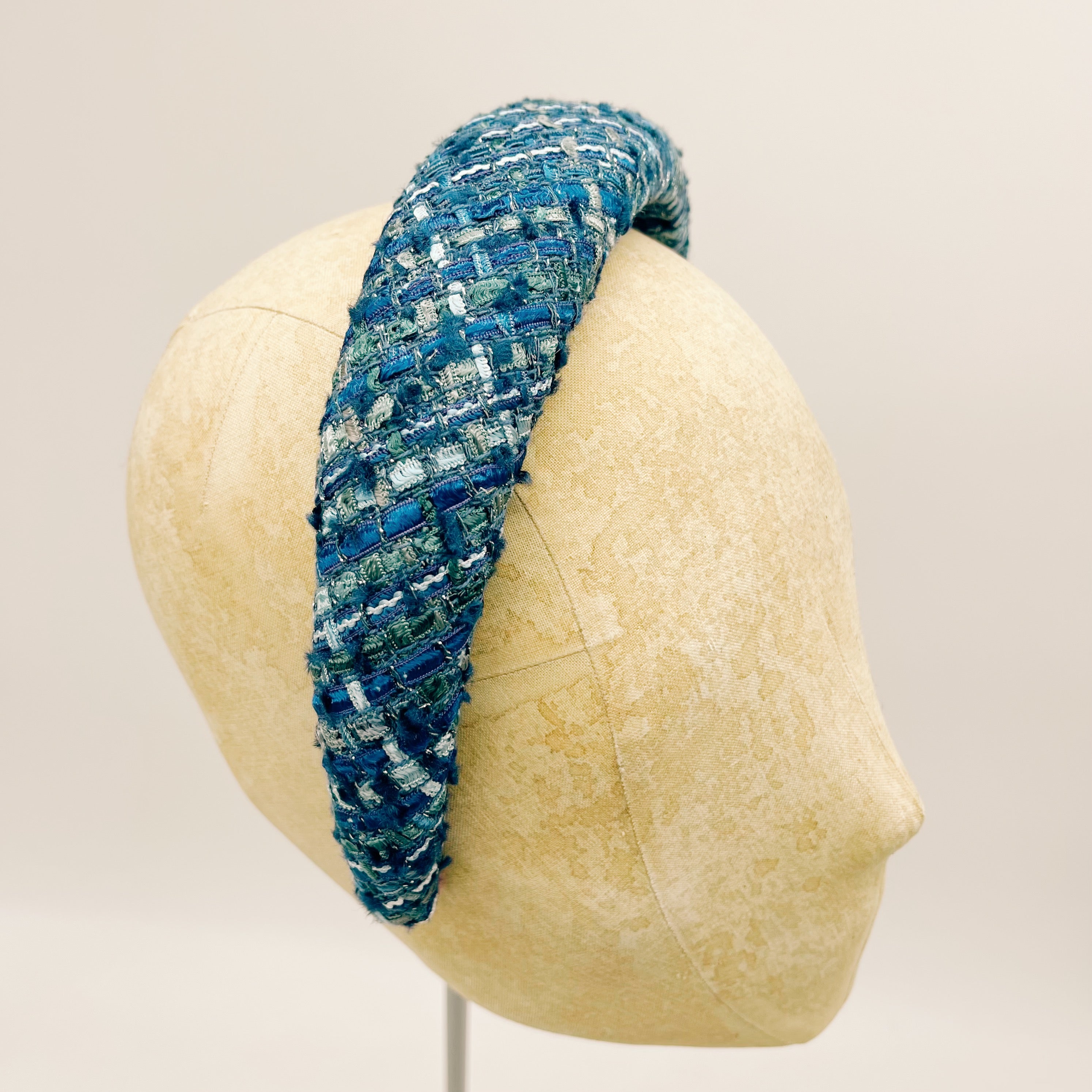 Tweed Padded Headband n.11
