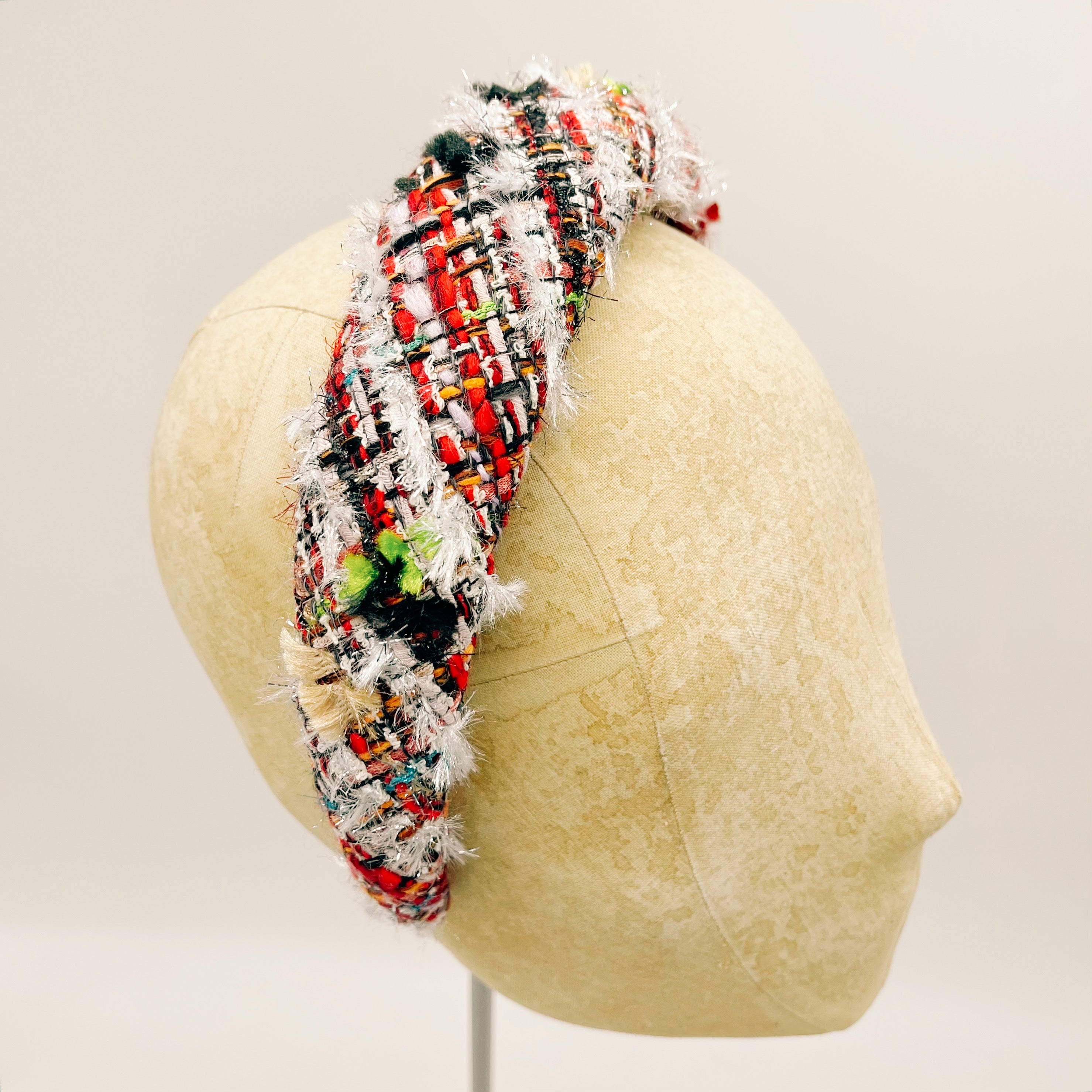 Padded Tweed Headband No. 8