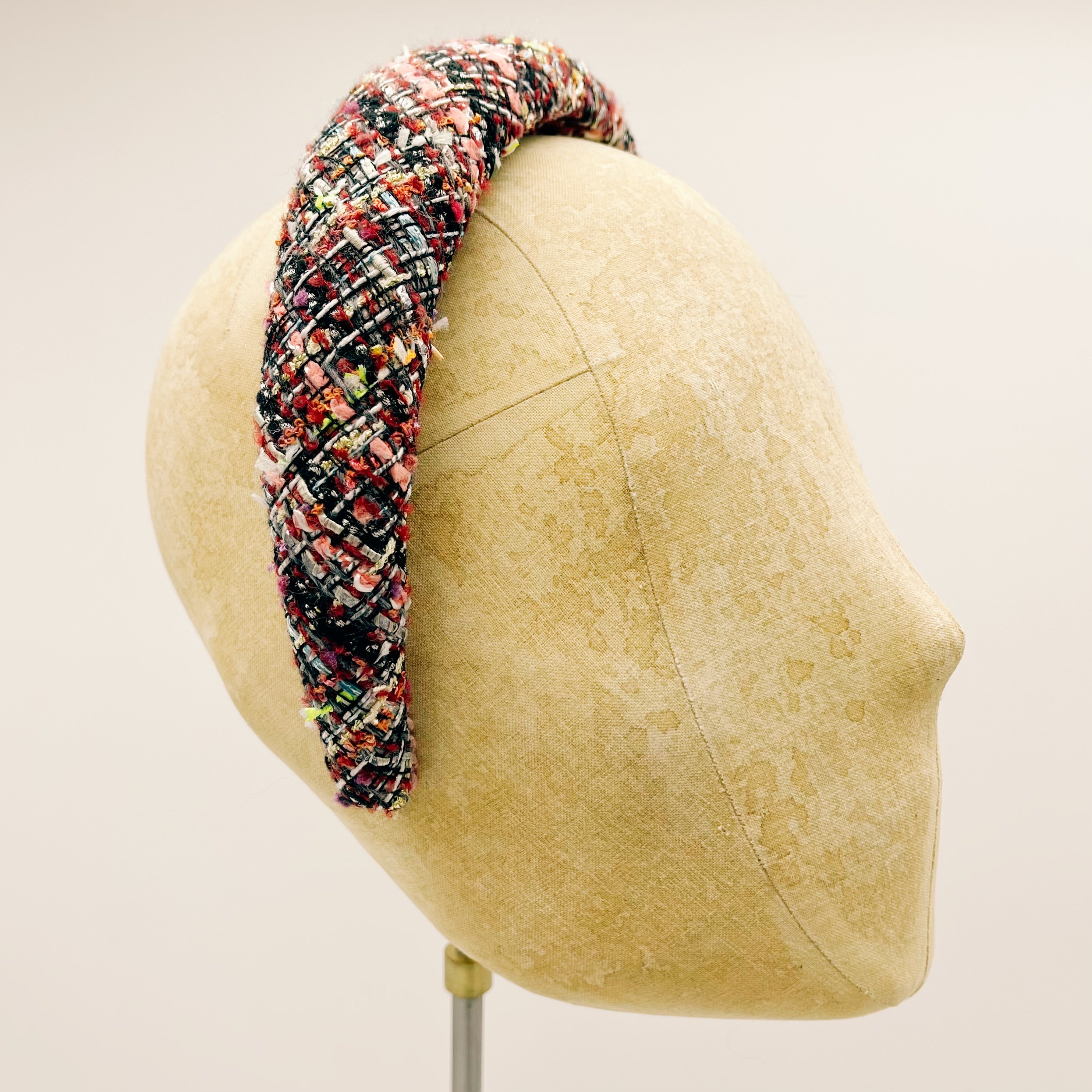 Tweed Padded Headband no. 1