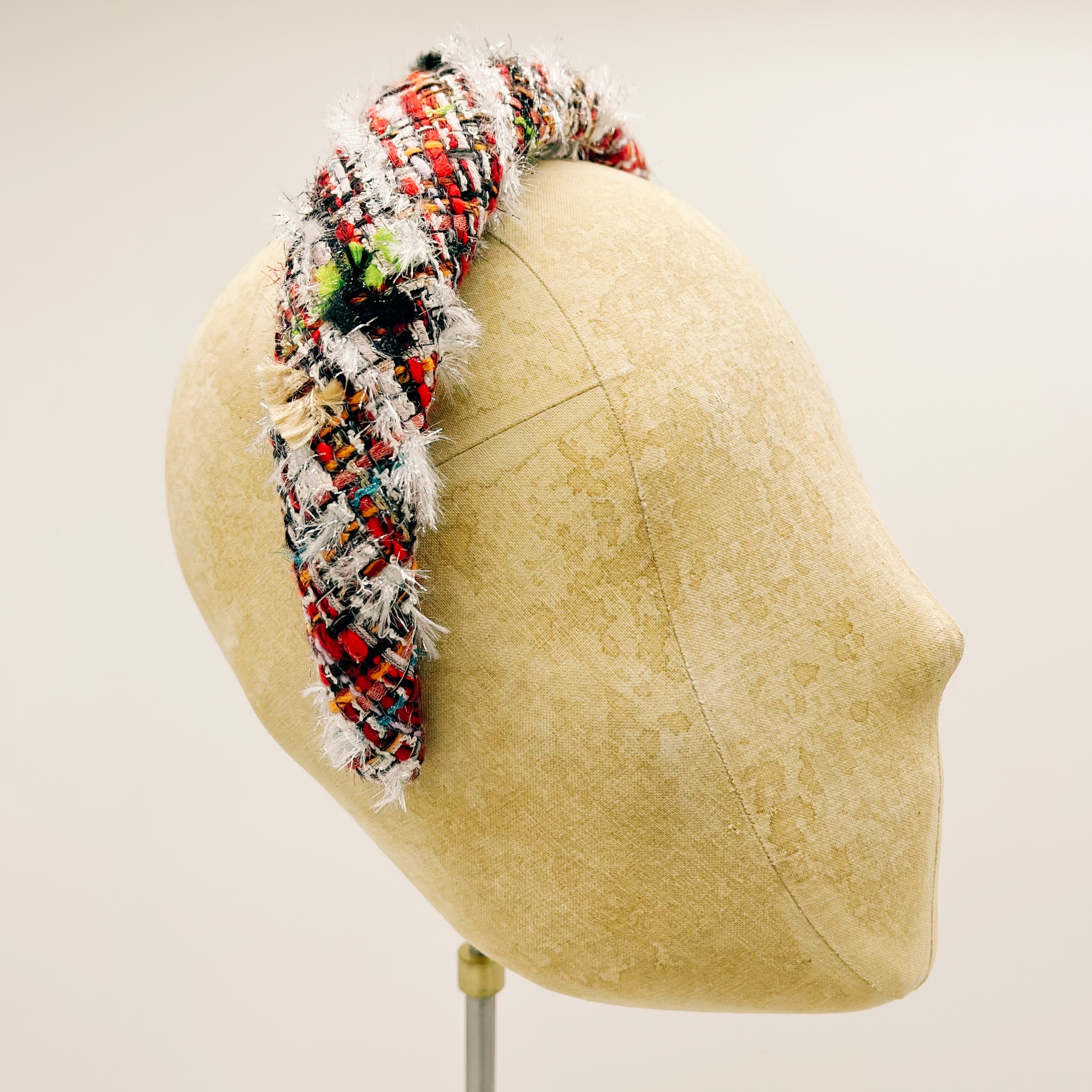 Padded Tweed Headband No. 8