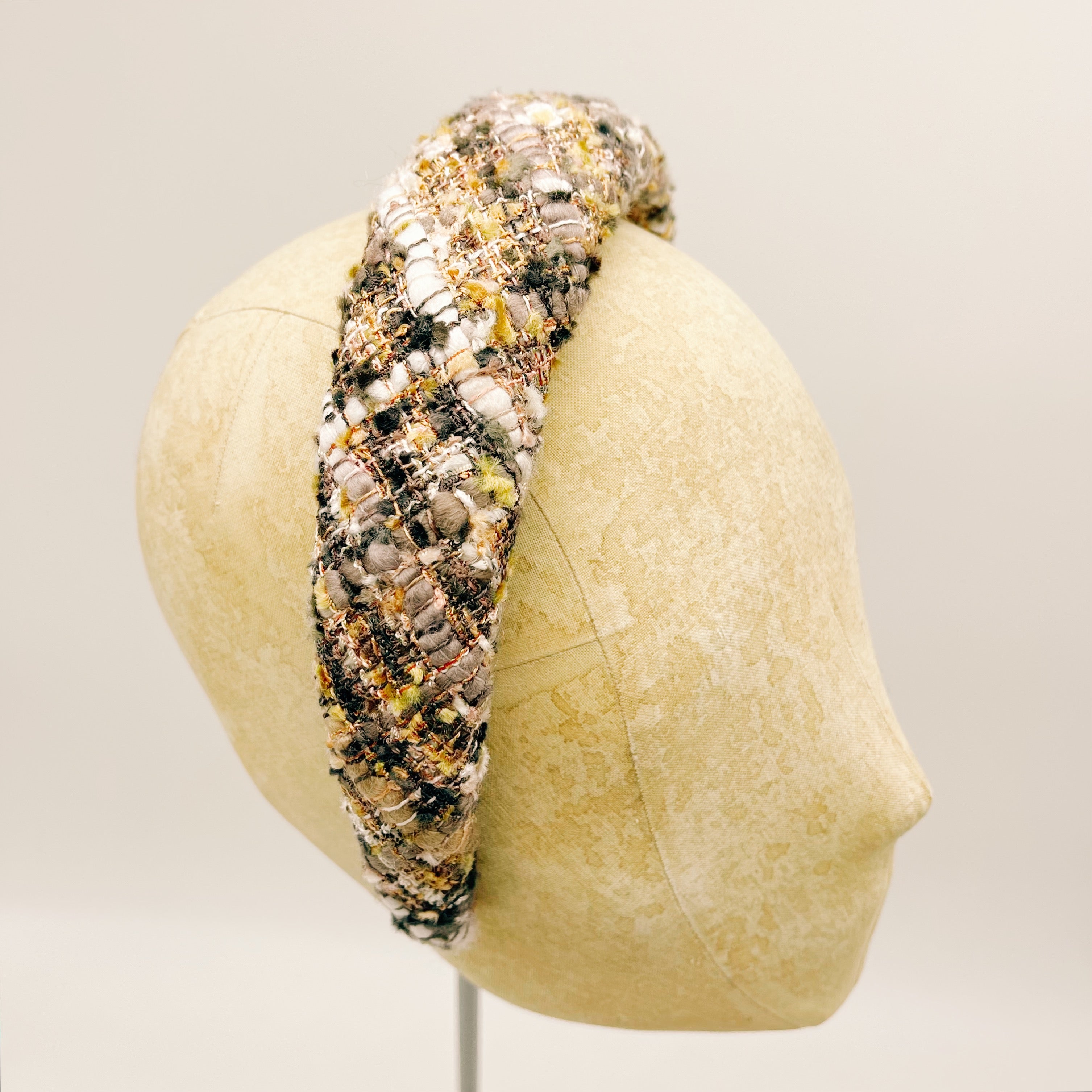 Tweed Padded Headband no. 9