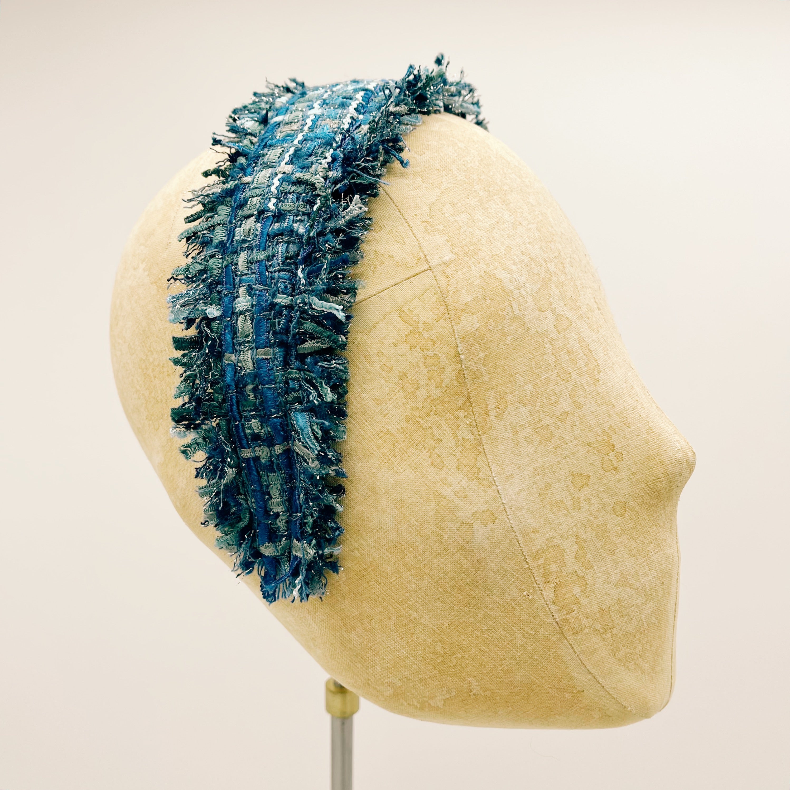 Headband Tweed Fringes No. 11
