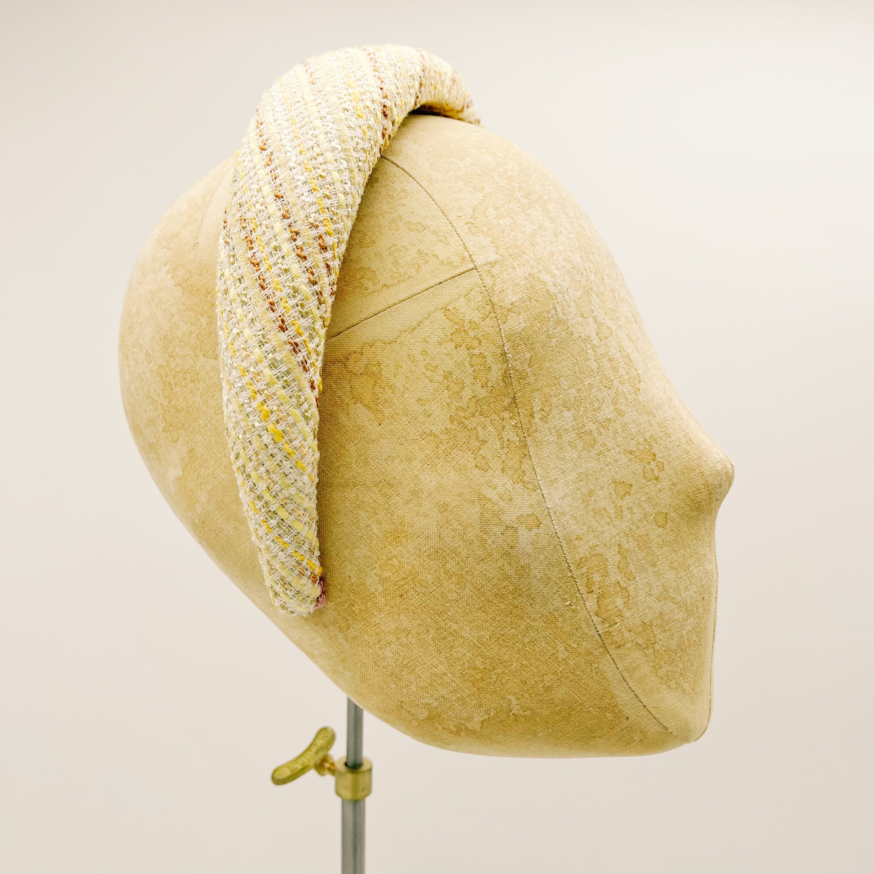 Tweed Padded Headband No. 13