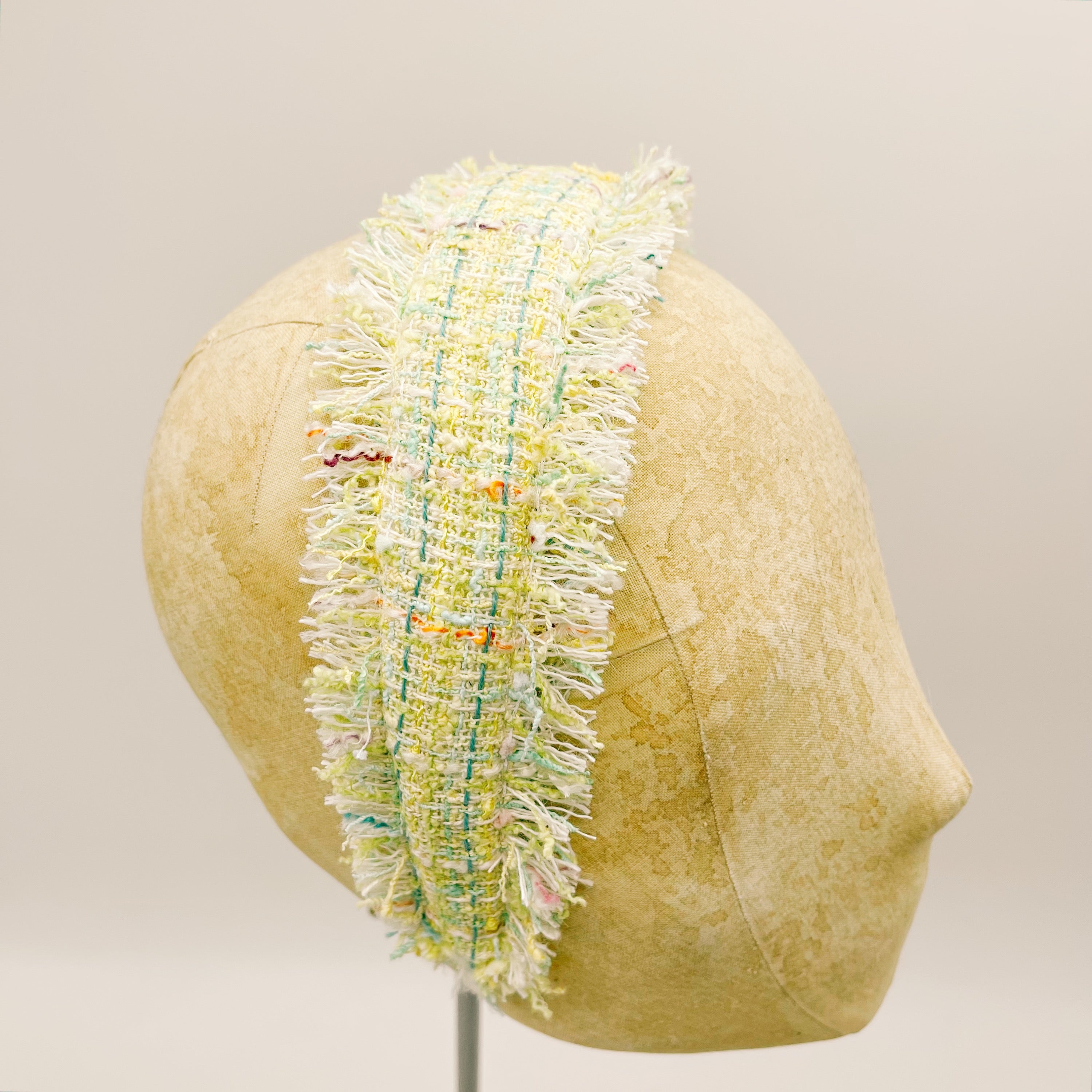 Headband Tweed Fringes No. 6