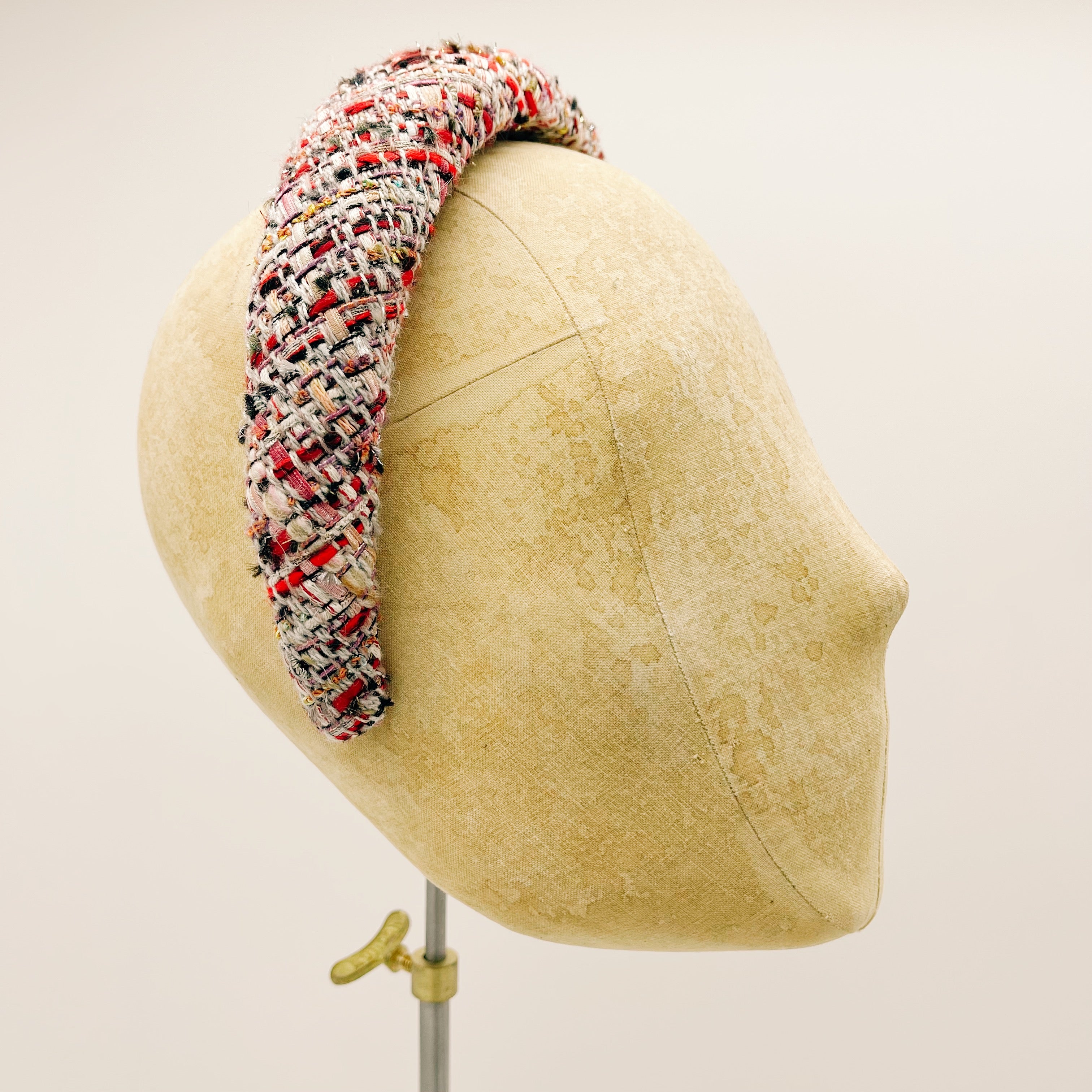 Tweed Padded Headband No. 13