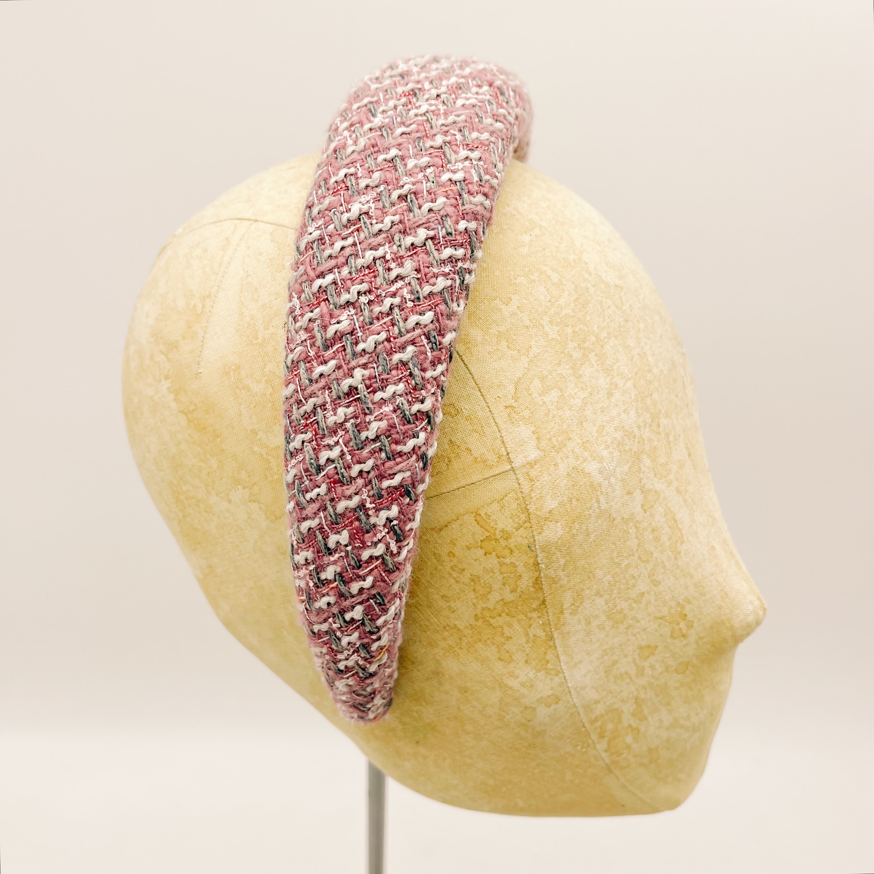 Tweed Padded Headband No. 13