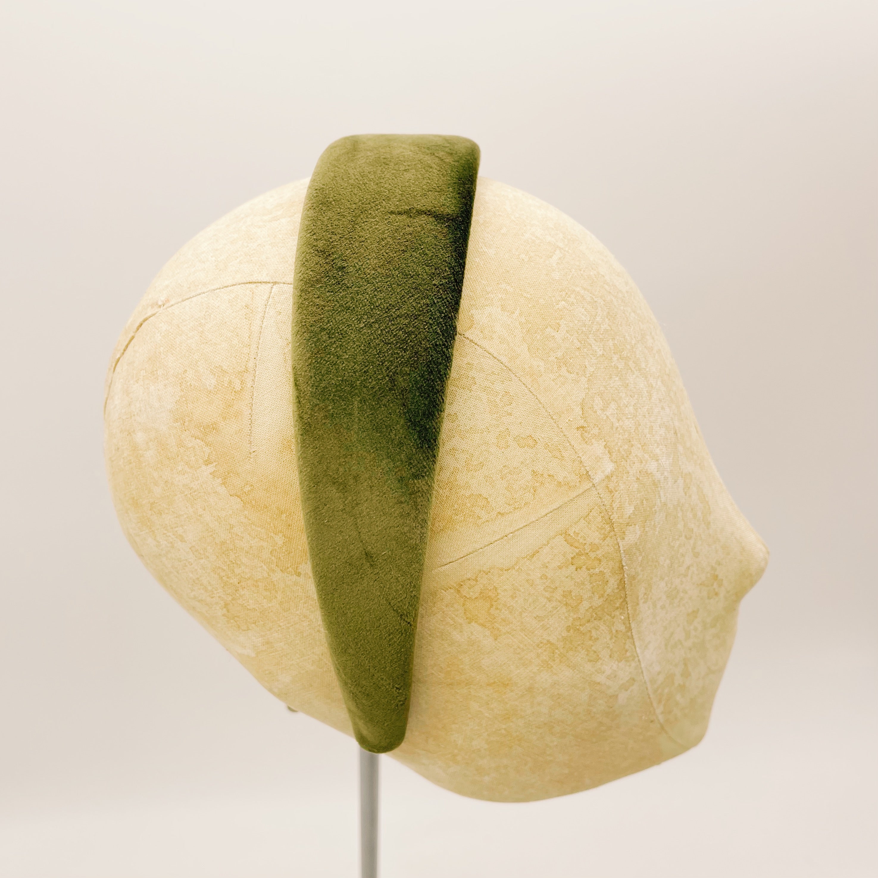 Velvet Headband Bush Green