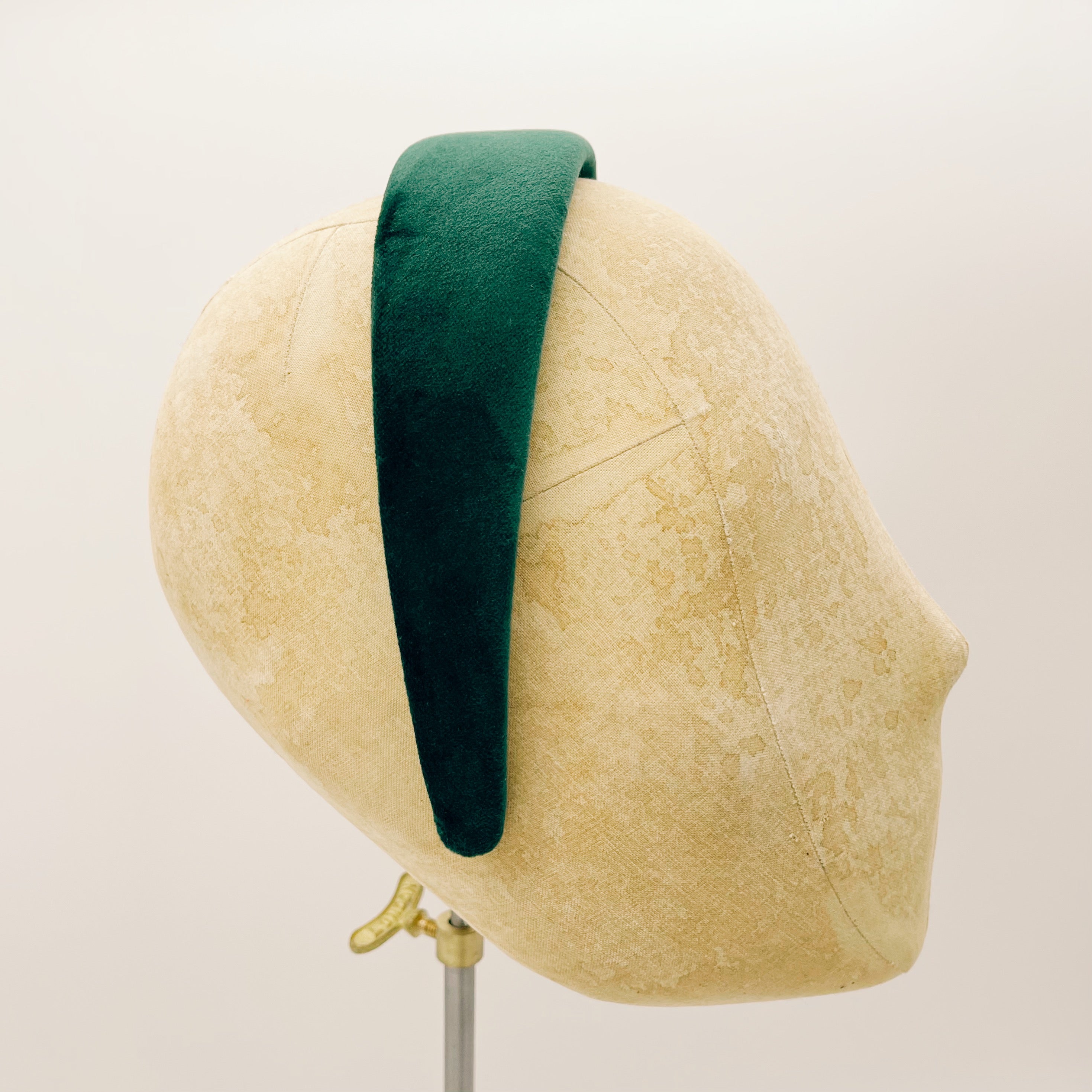 Cerchietto Velluto Forest Green