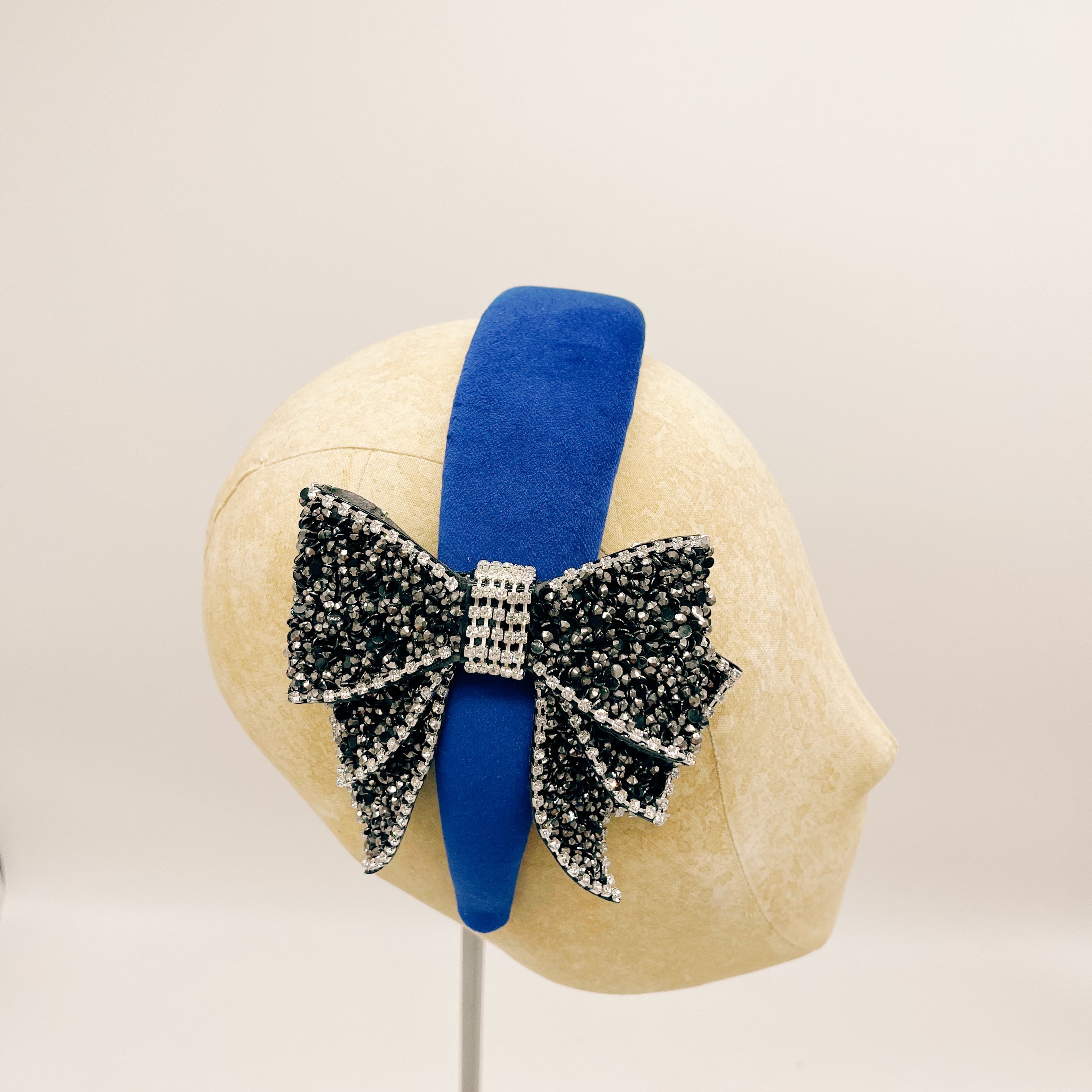 Cerchietto Velluto Royal Blue Series #2