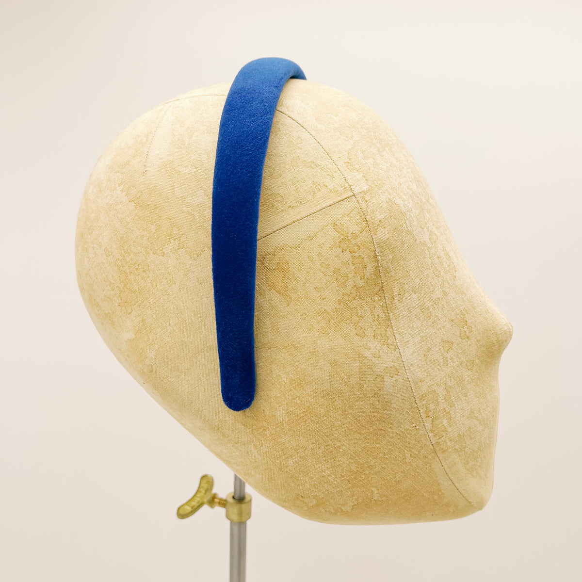 Royal Blue Velvet Mini Headband
