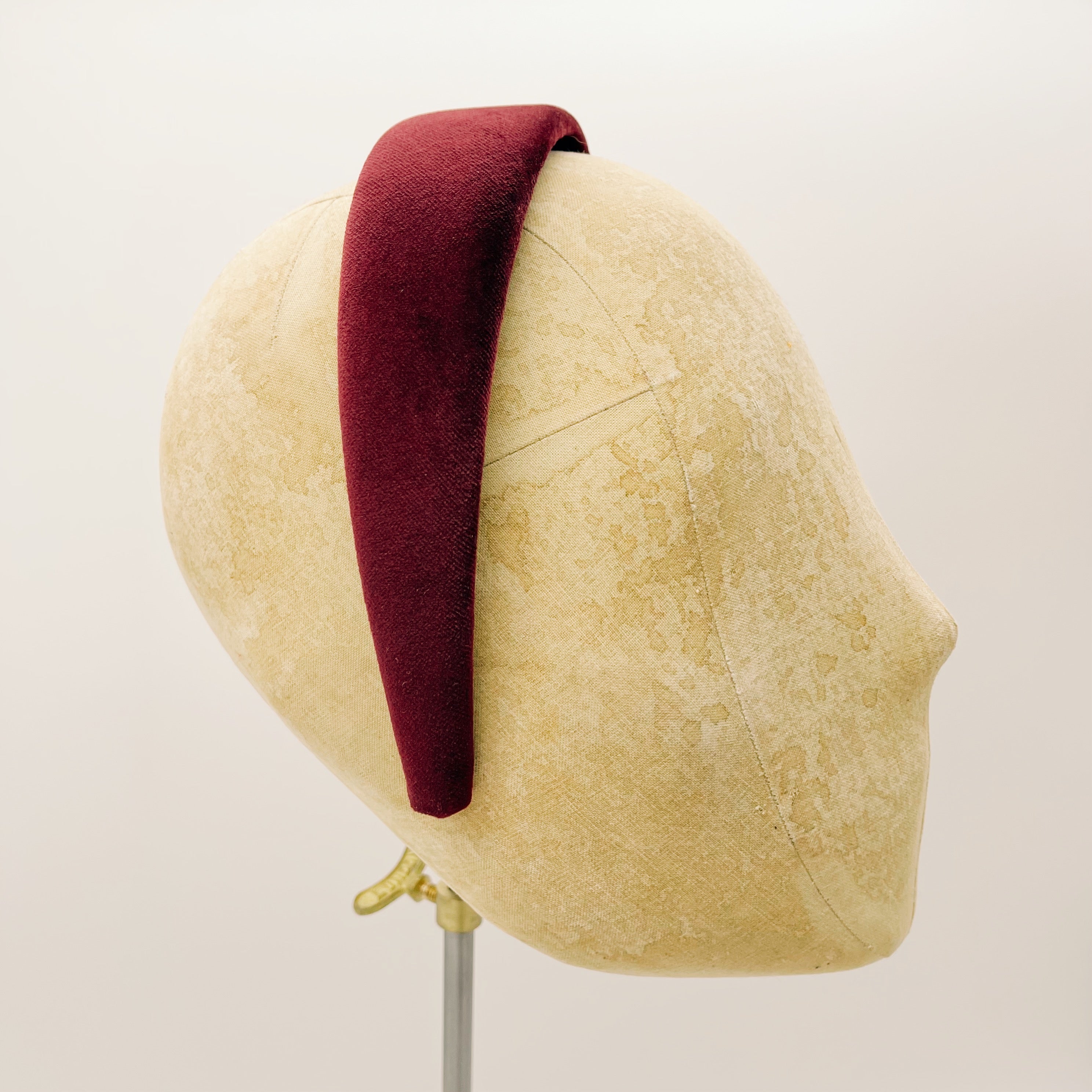 Bordeaux Velvet Headband