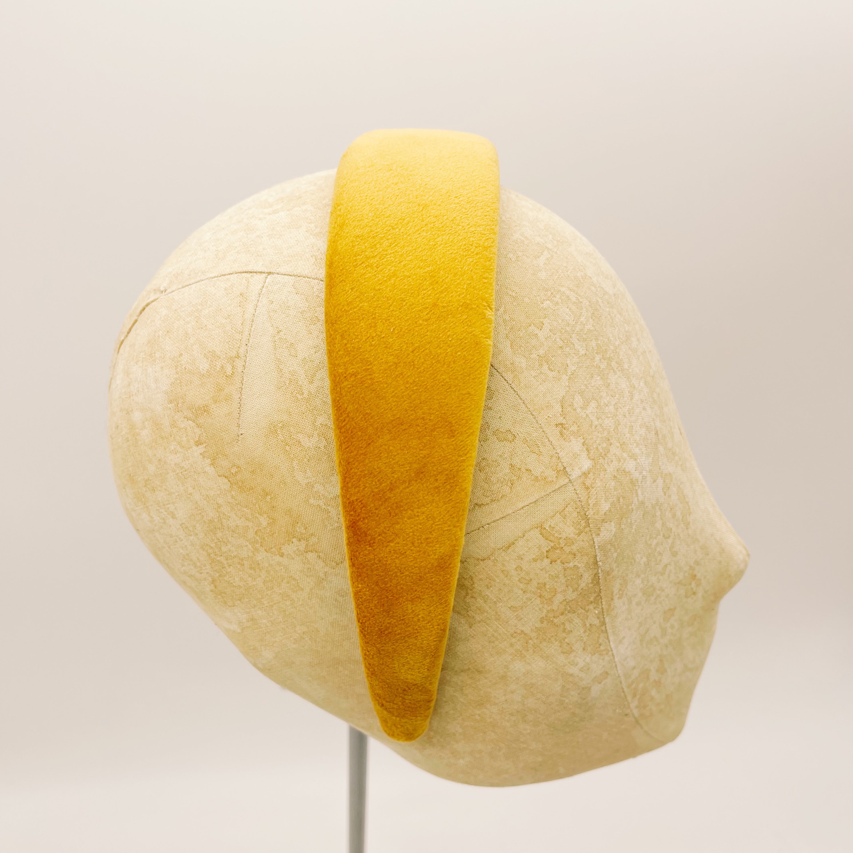 Ochre Velvet Headband