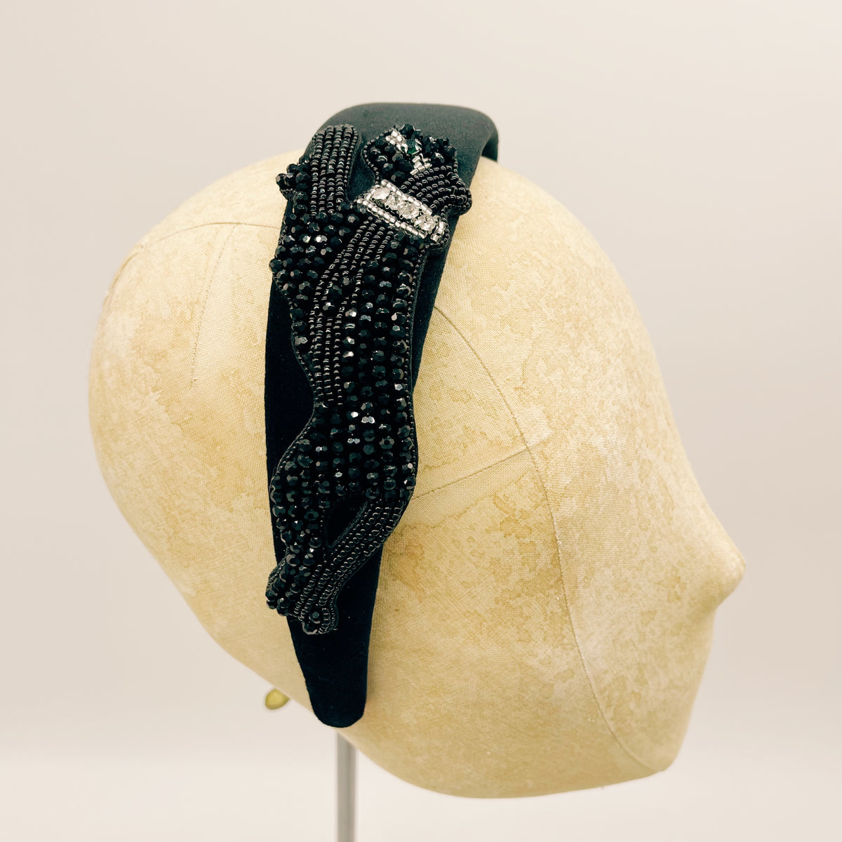 Black Velvet Headband – Series #11