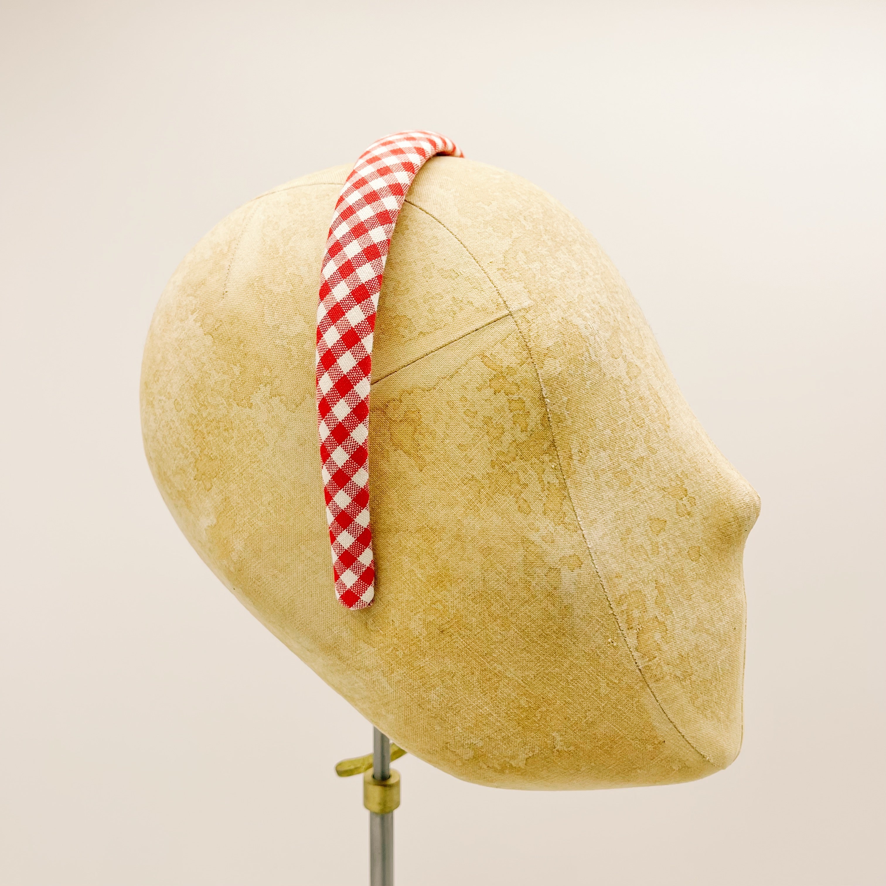 Vichy Red Mini Headband