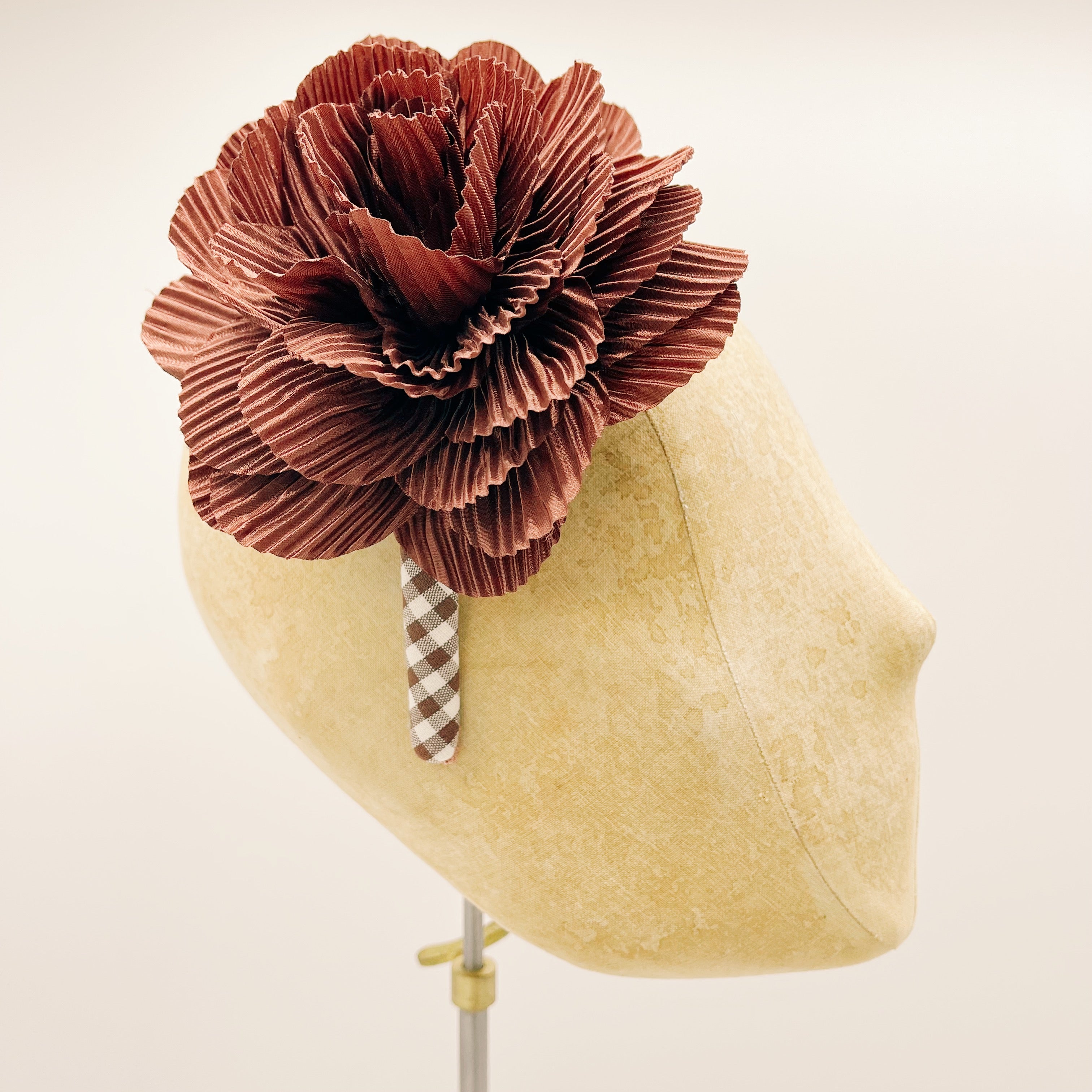 Cerchietto Vichy Brown Mini Series #4