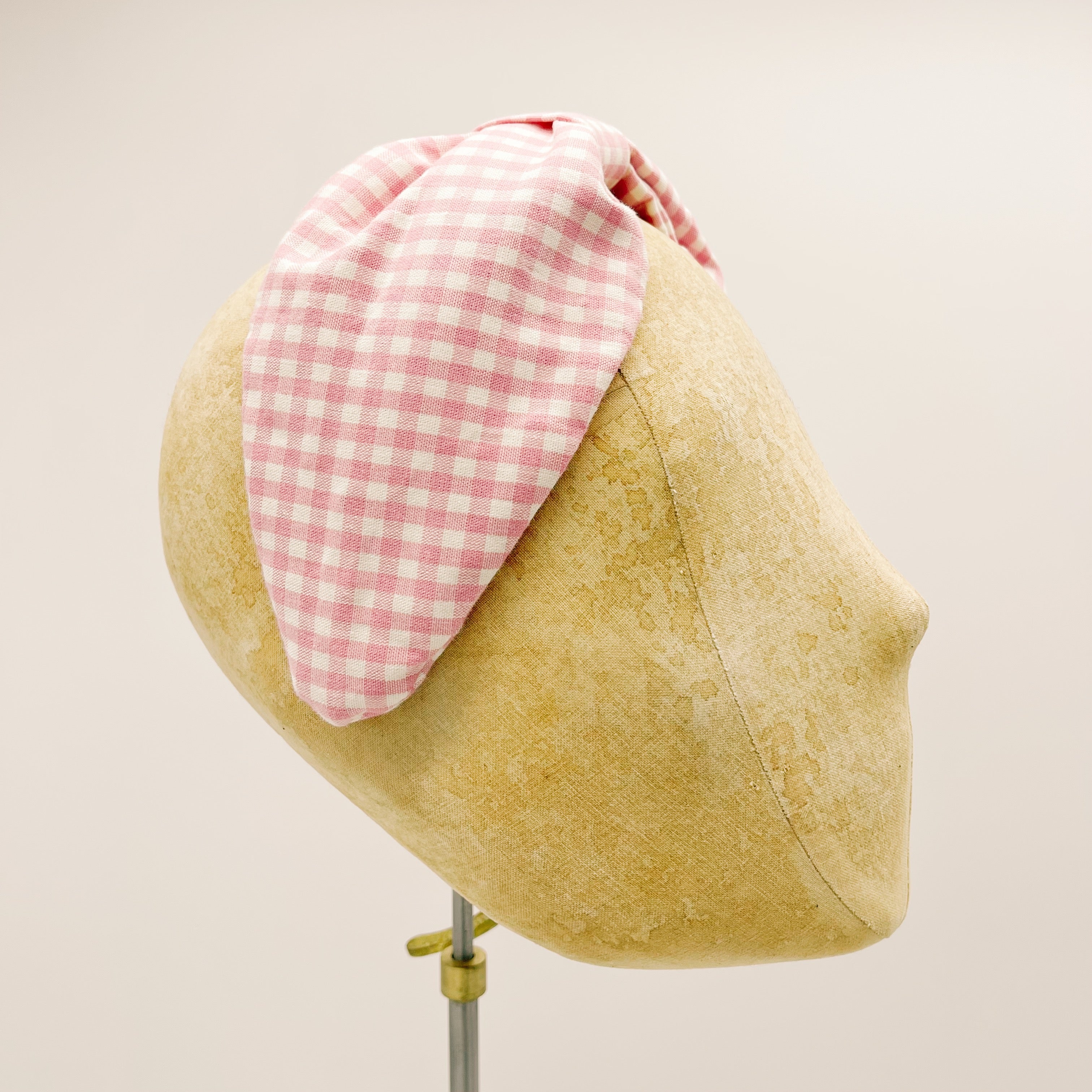 Vichy Pink Leaf Headband