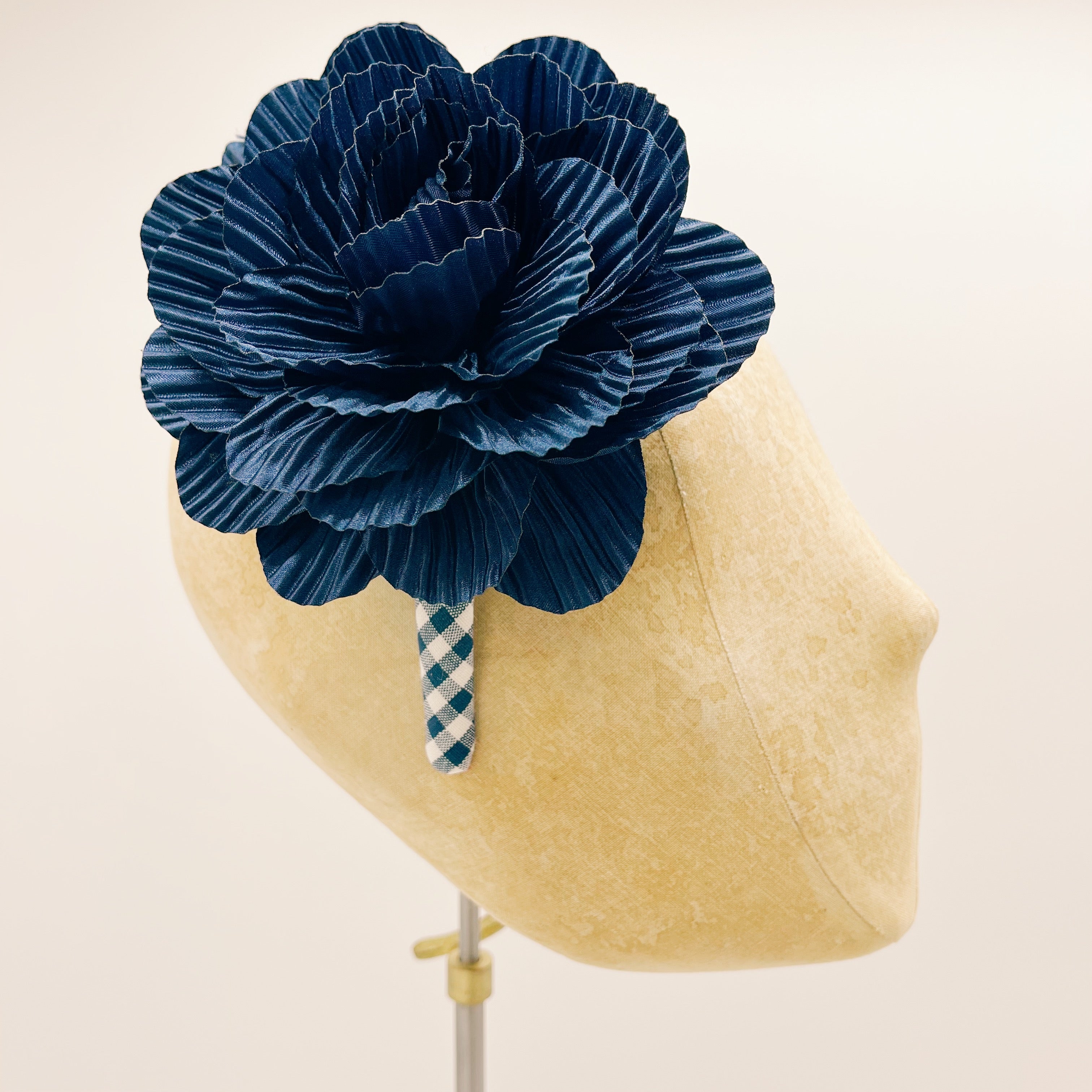 Cerchietto Vichy Blue Mini Series #4