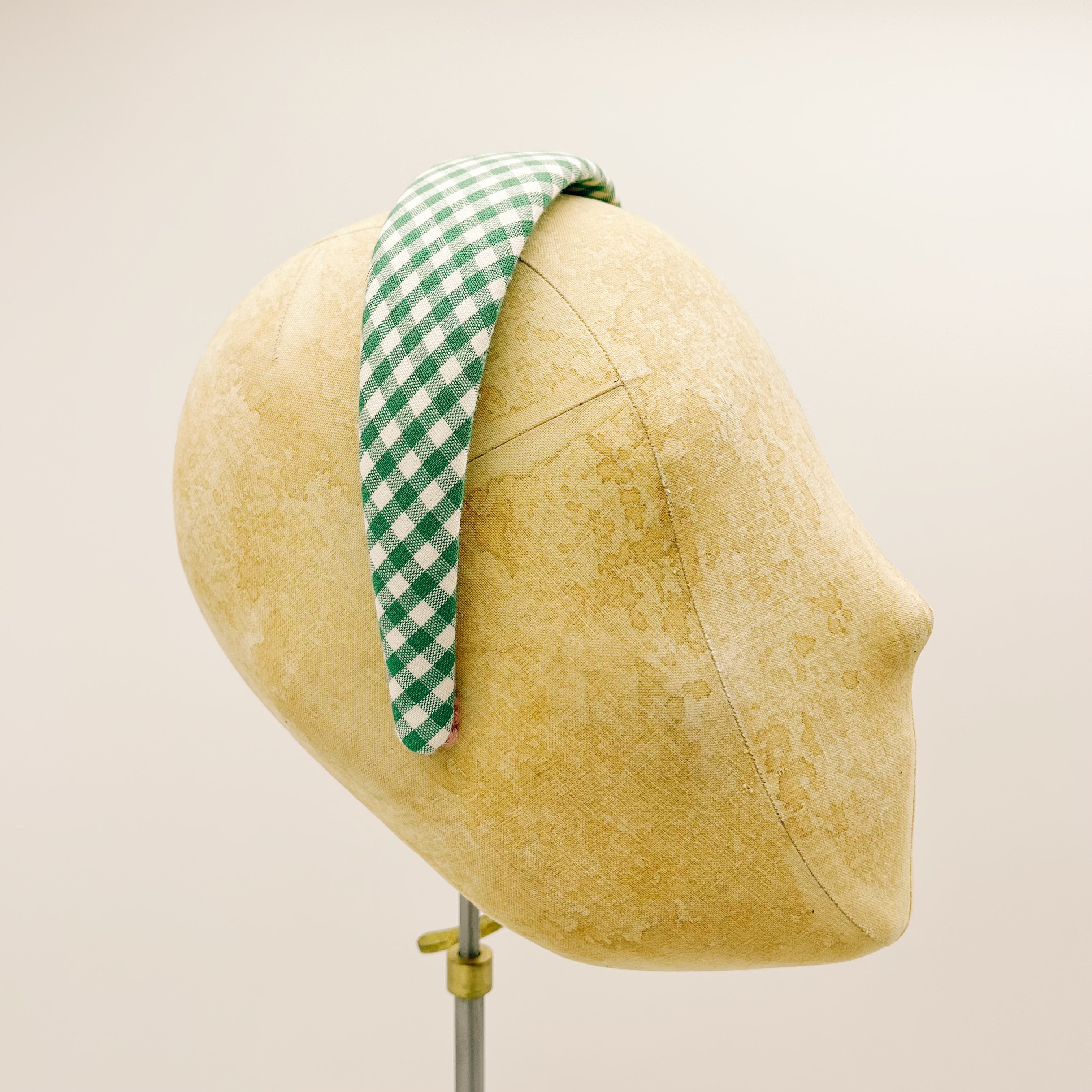 Vichy Green Headband
