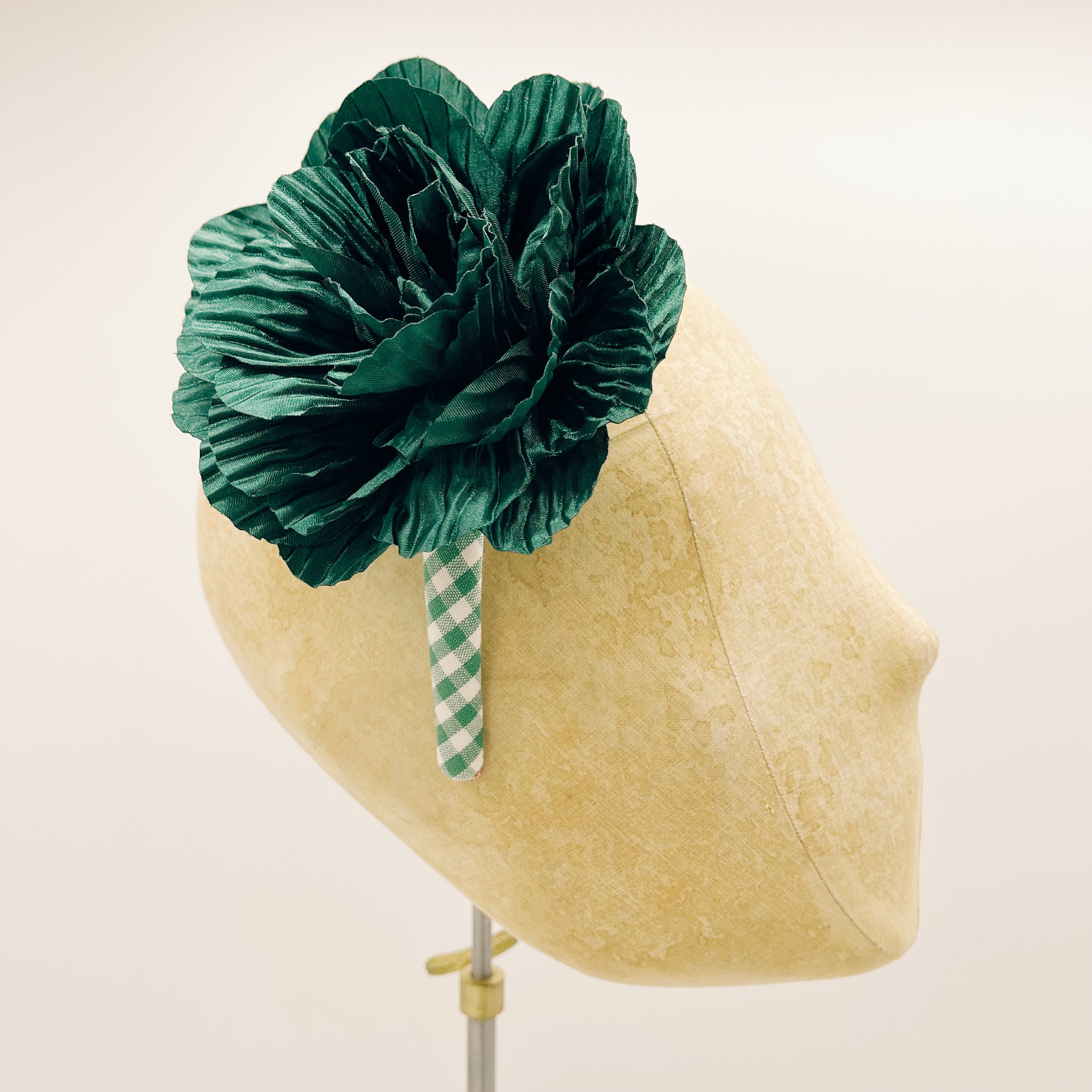 Cerchietto Vichy Green Mini Series #4
