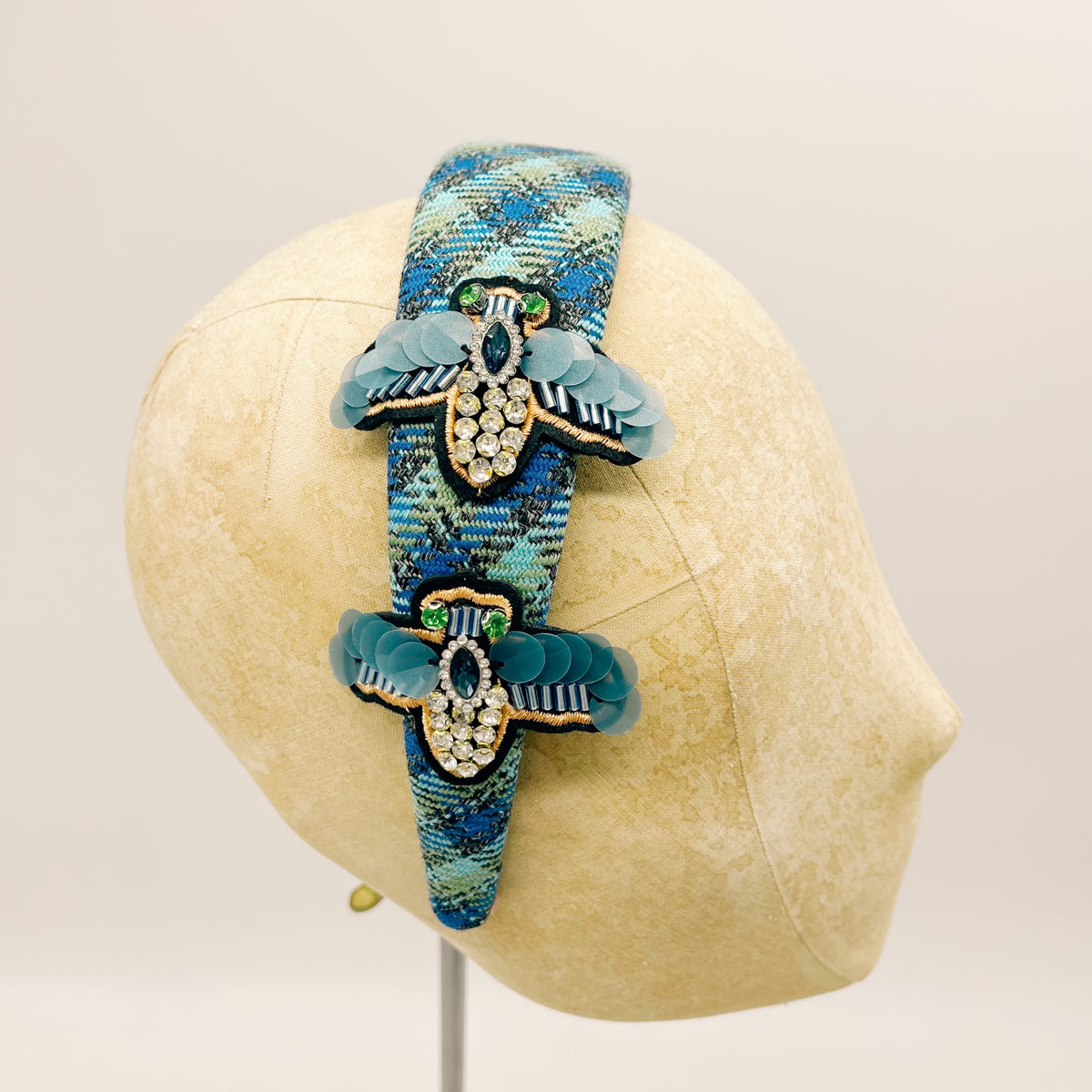 Laguna Series #7 Check Headband