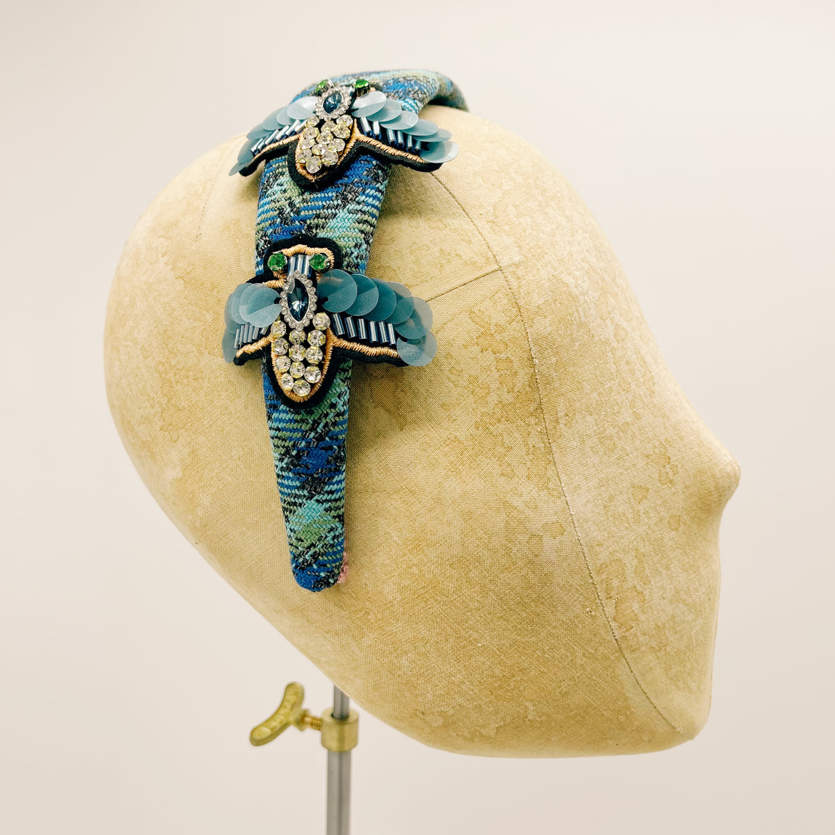 Laguna Series #7 Check Headband