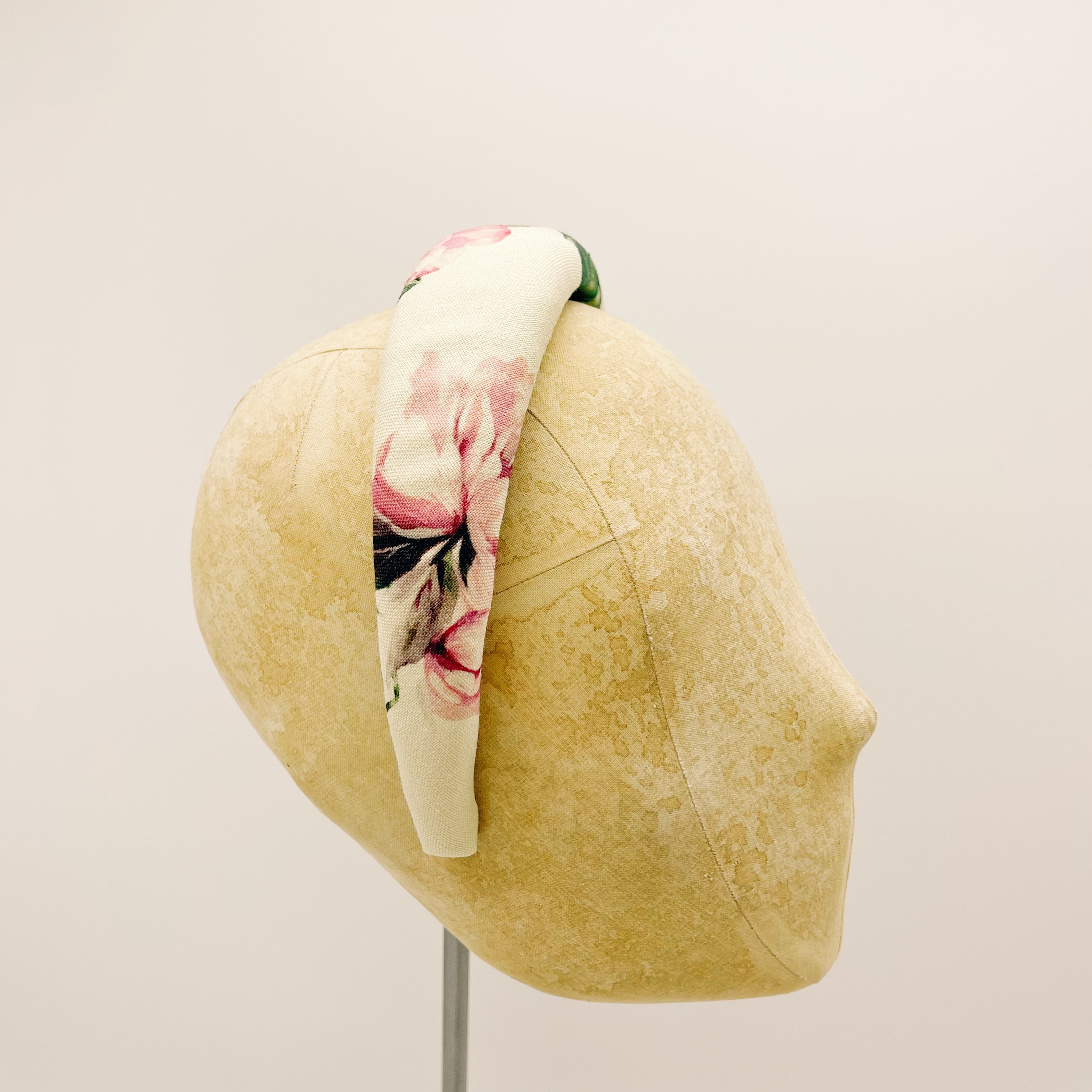 Cerchietto Vivid Flowers Padded