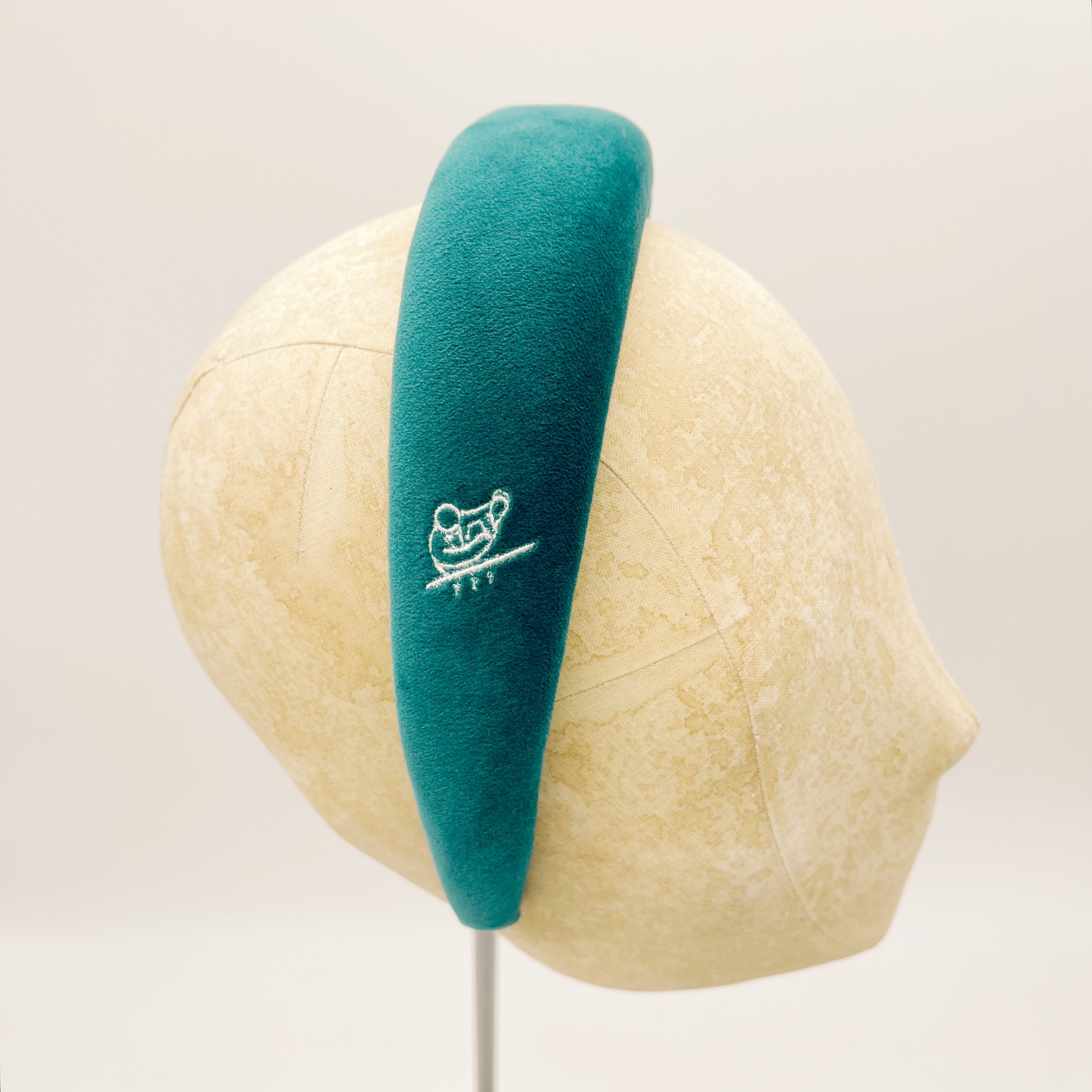 Evelyne Aymon x Cipriani Headband - Ottanio Padded with Embroidery