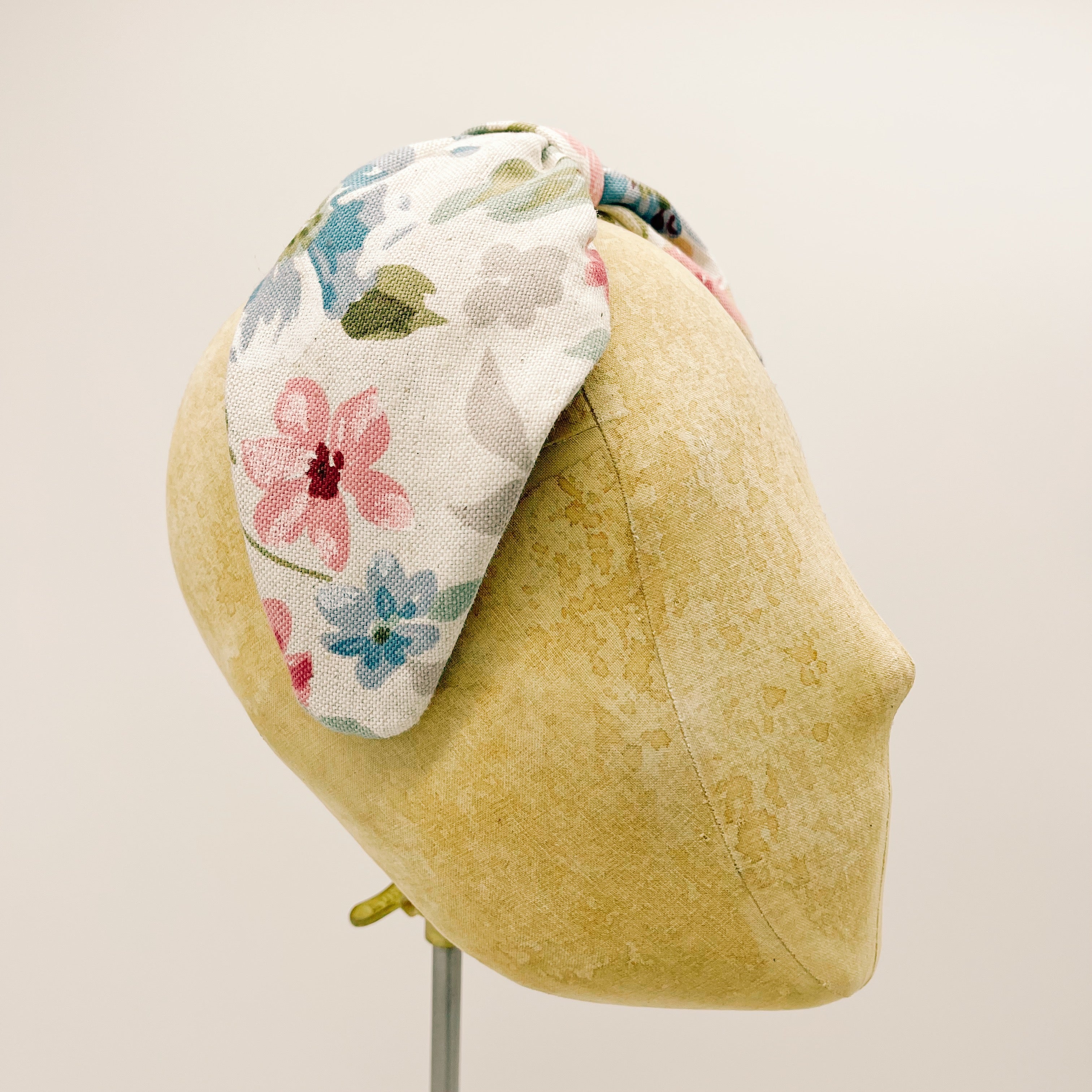 Soft Flowers Leaf Headband