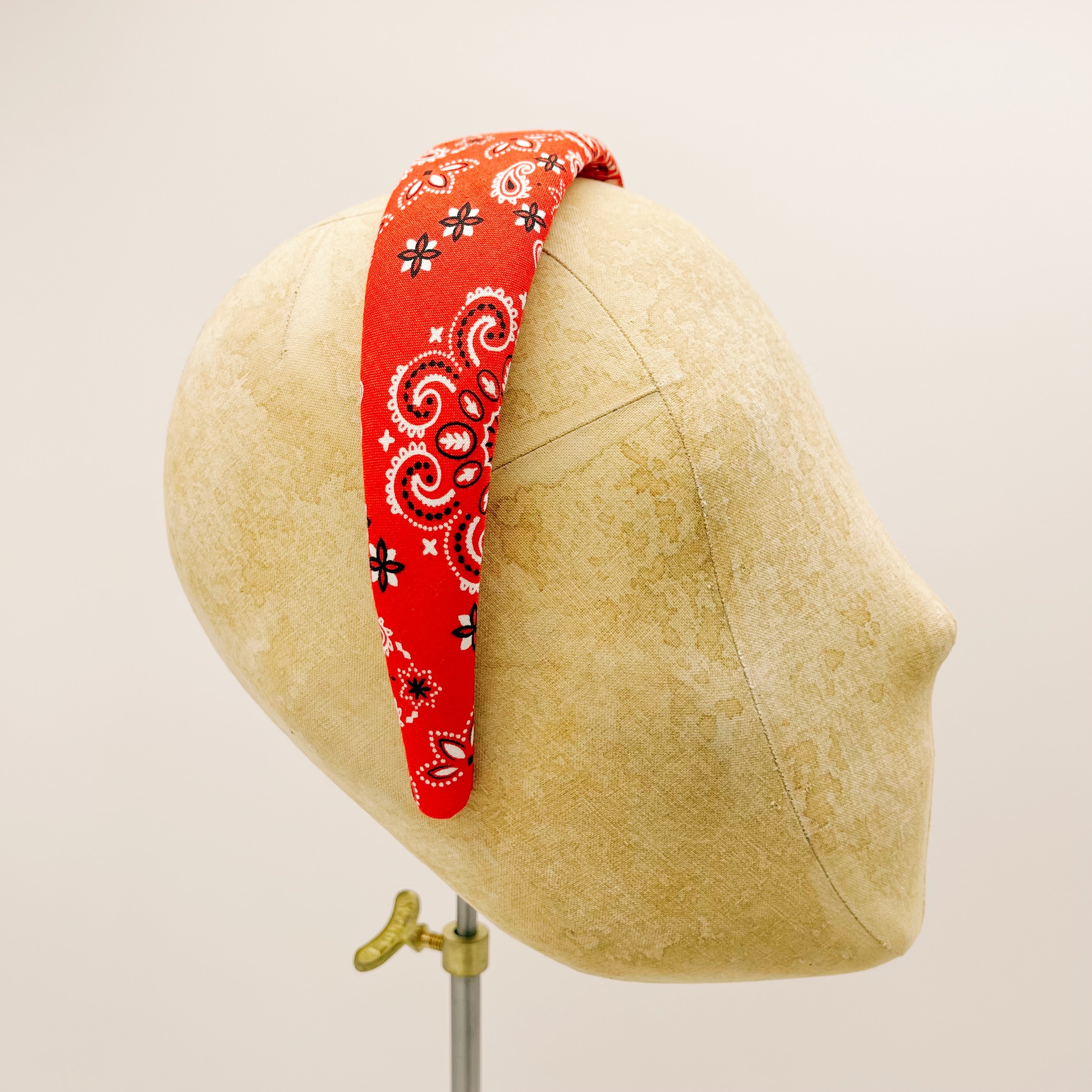 Cerchietto White Japanese Red