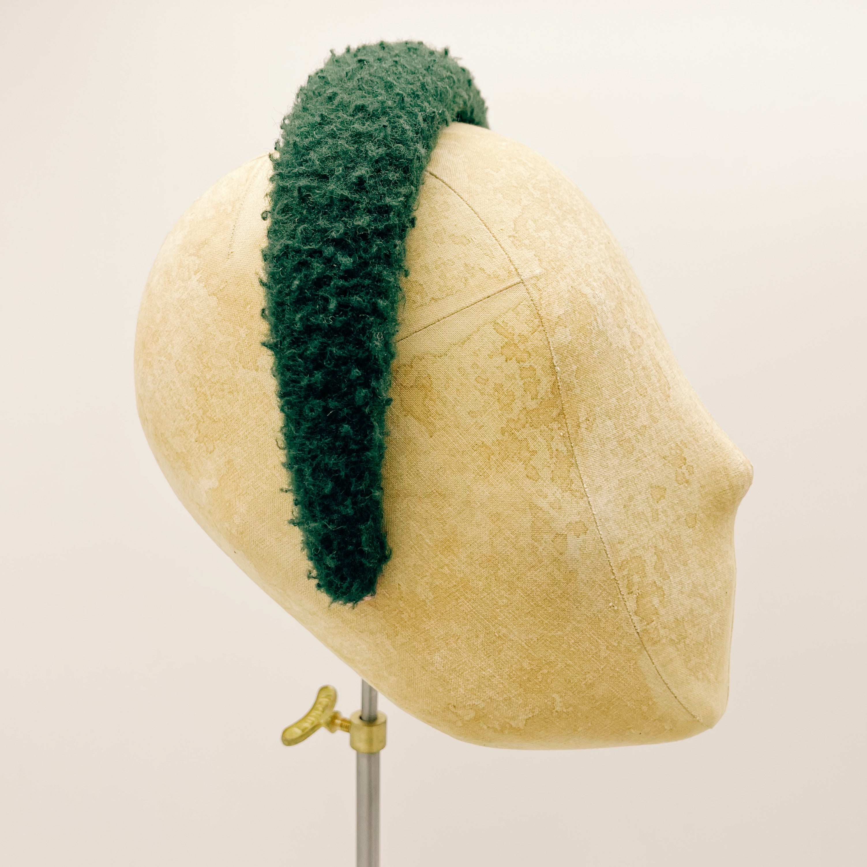 Cerchietto Casentino Verde Loden Padded